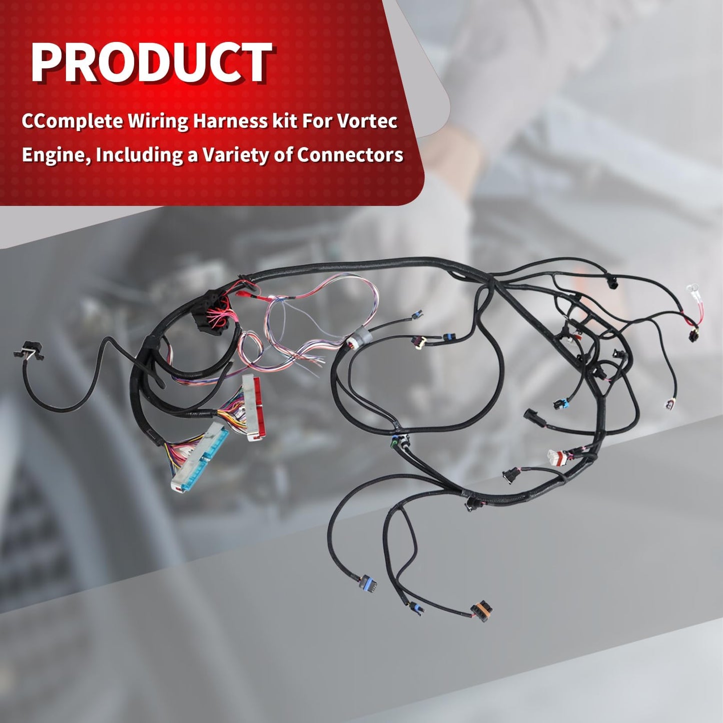 Nakkaa 4L80E Stand Alone Wiring Harness Compatible with DBC LS1 1997-2006 w/ 4L80E 4.8L 5.3L 6.0L Vortec Engines Drive by Cable Throttle Body