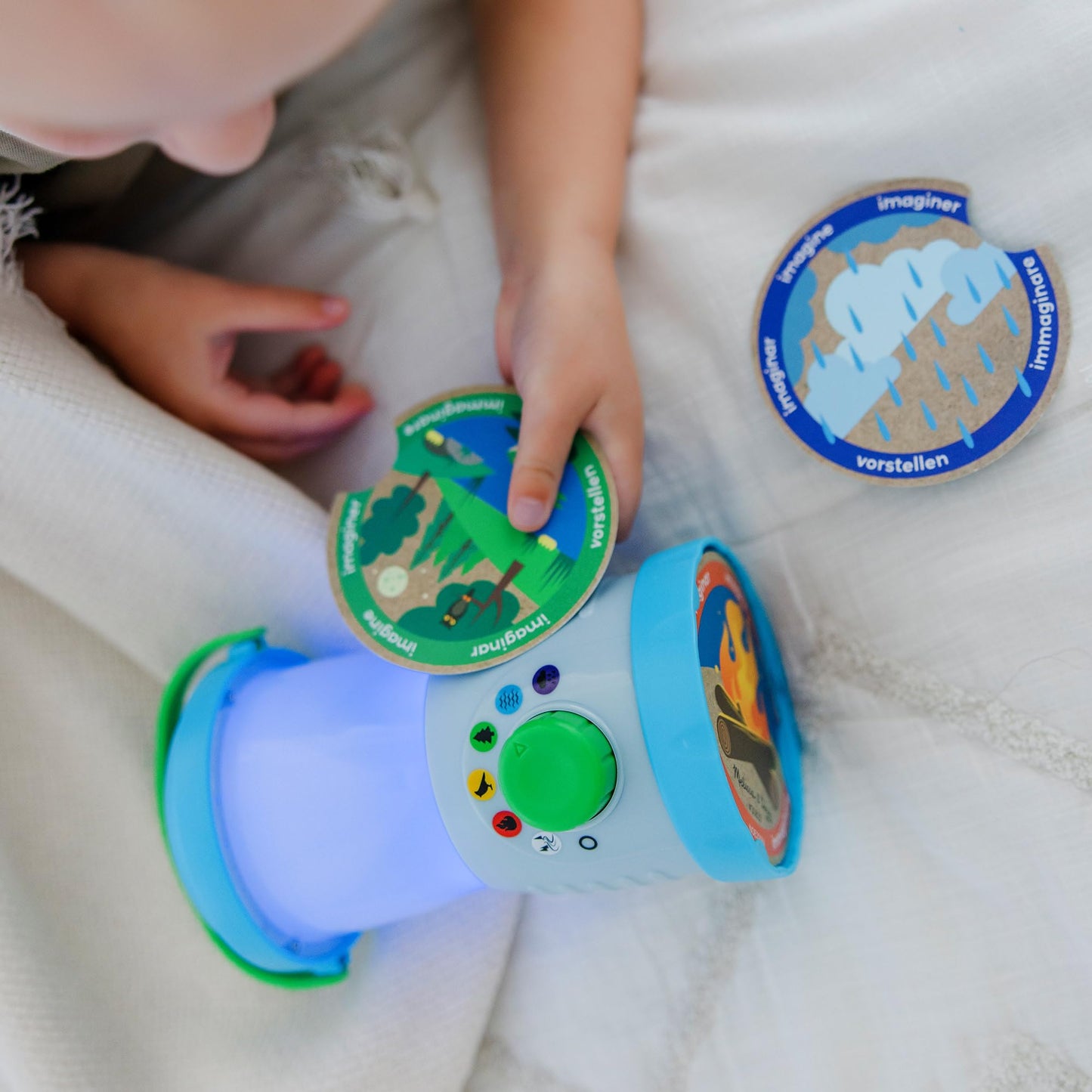 Melissa & Doug Let’s Explore™ Light & Sound Camping Lantern Play SetToddler Flashlight, Toy Lanterns for Toddlers and Kids 3+