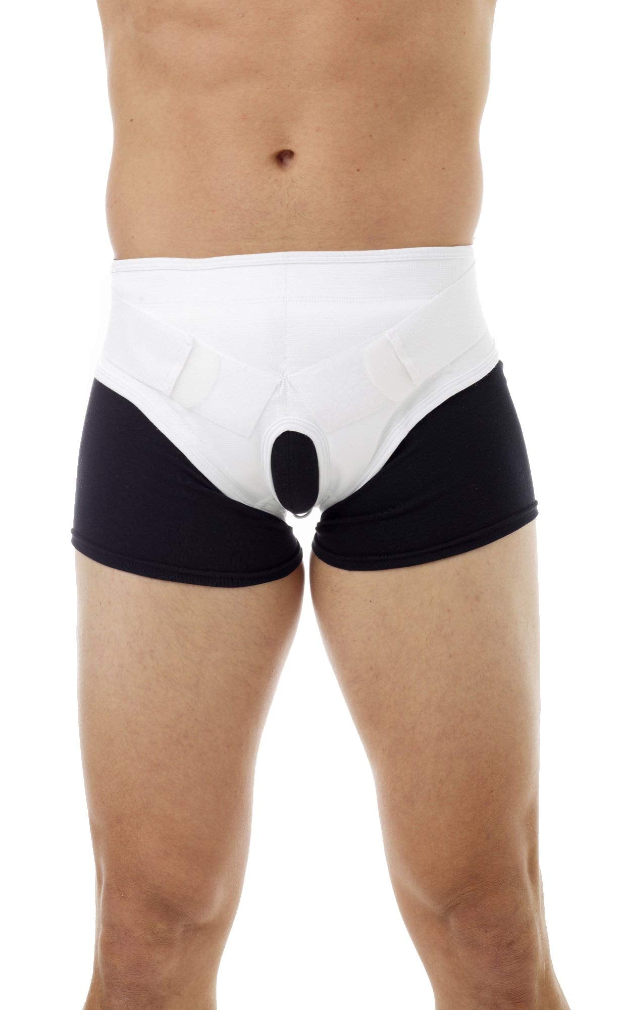Underworks Inguinal Hernia Support Brace Medium 33-36 Waist