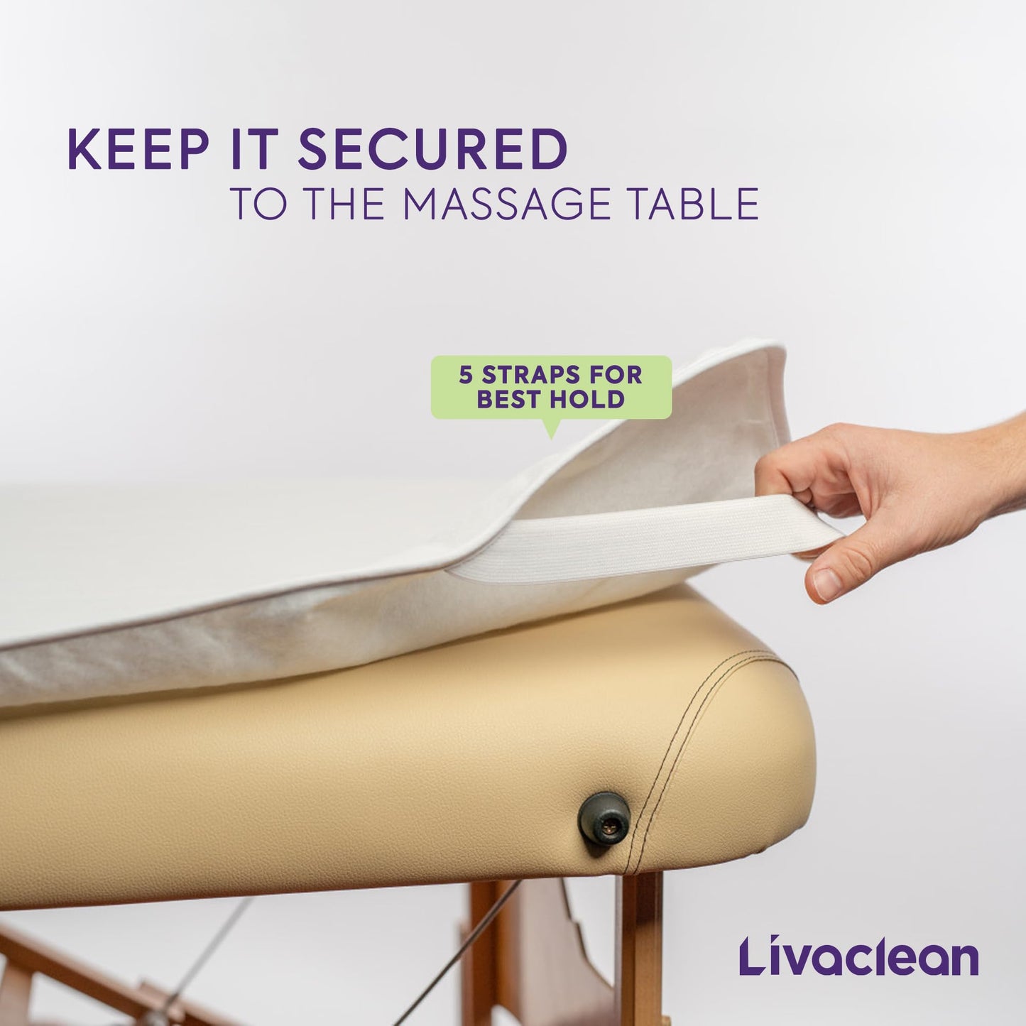 Flannel Massage Table Warmer w/ 6 Temperature Settings (71" x 31.5”) LivaClean Fleece Massage Table Warmer Heating Pad Blanket, Electric Heated Blanket, 2-Year Replacement Guarantee