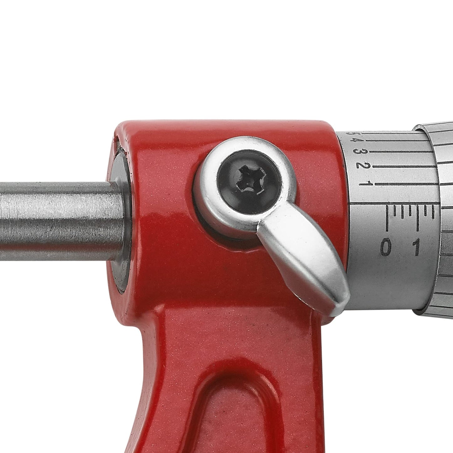 Premium Outside Micrometer Set 0-4" / 0.0001" (0-1"/1-2"/2-3"/3-4") Precision Machinist Tools w/Carbide Tips, Standards, Ratchet Stop