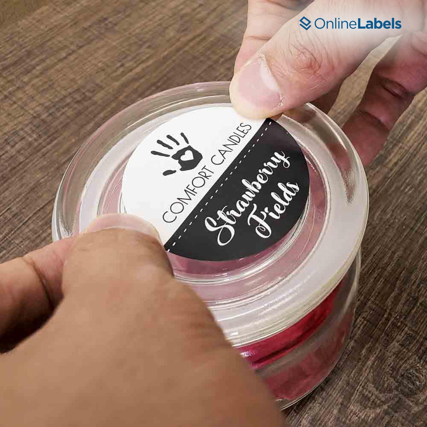 2" Round Labels - Permanent Adhesive, White Matte - Great for Candle and Jar Lids, Products, Favor Labels - Pack of 5,000 Circle Stickers, 250 Sheets - Inkjet/Laser Printers, OL5375WX, OnlineLabels