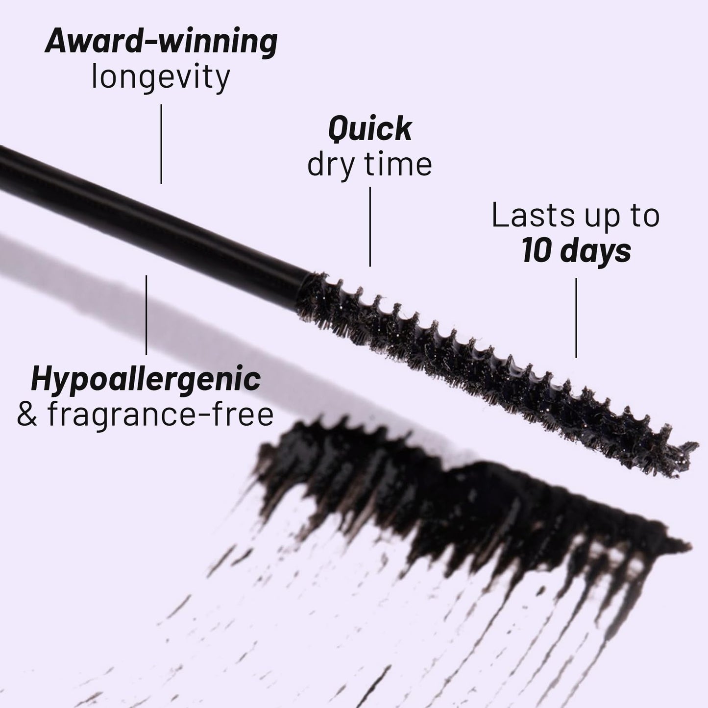 Lilac St - Eternal Bond Black Lash Glue & Lash Crystal Coat - Long Lasting & Fast Drying Lash Glue - Sealant for Extended Lash Wear, Reduce Stickiness & Keeps Lashes Clean - Waterproof, Vegan