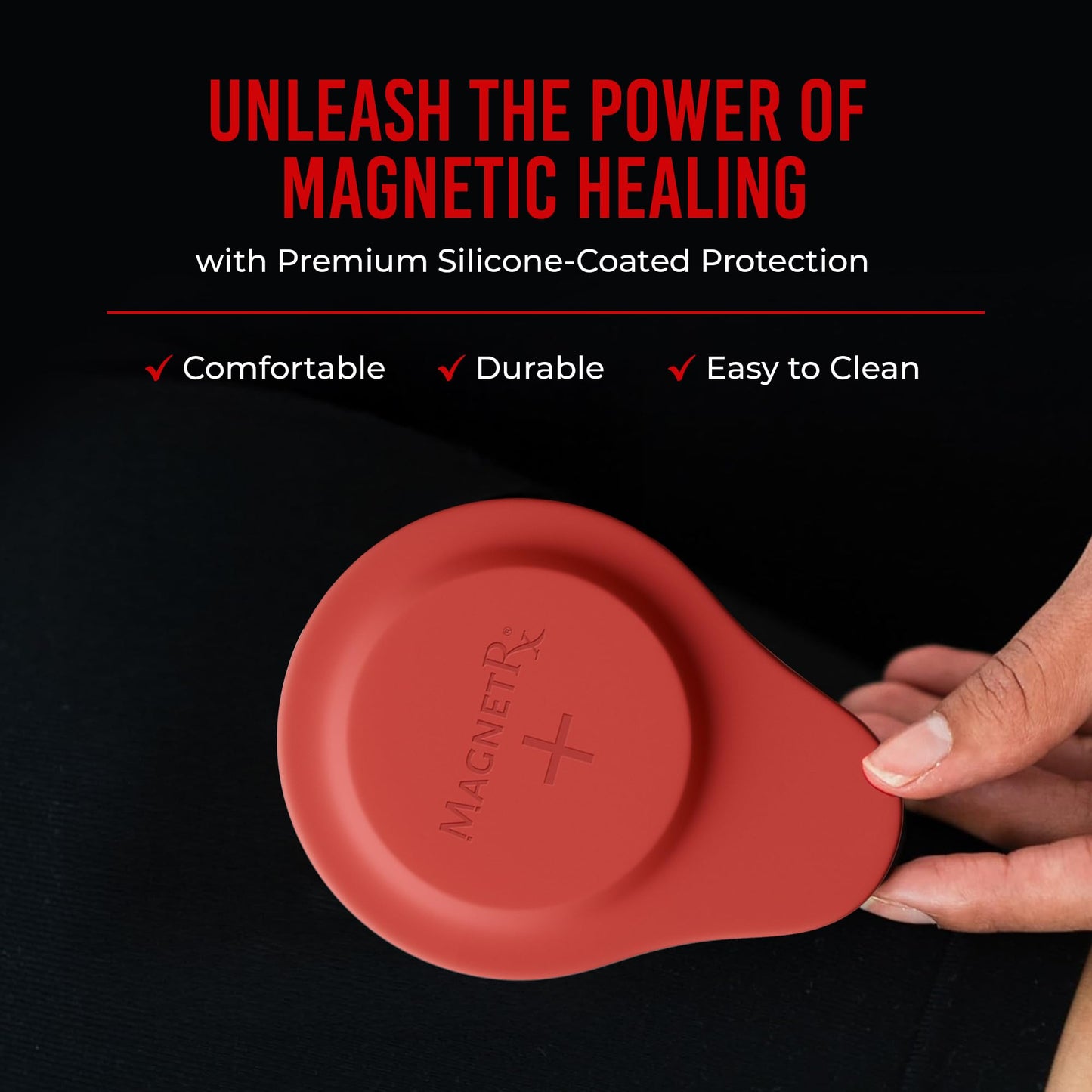 MagnetRX® Neodymium Biomagnetic Magnets Kit – Imanes para Biomagnetismo Médico – Dr Goiz Magnet for Biomagnetism Bio Magnet Pair – Silicone Covered Round 12,200-13,200 Gauss Magnets (6 Mixed Units)