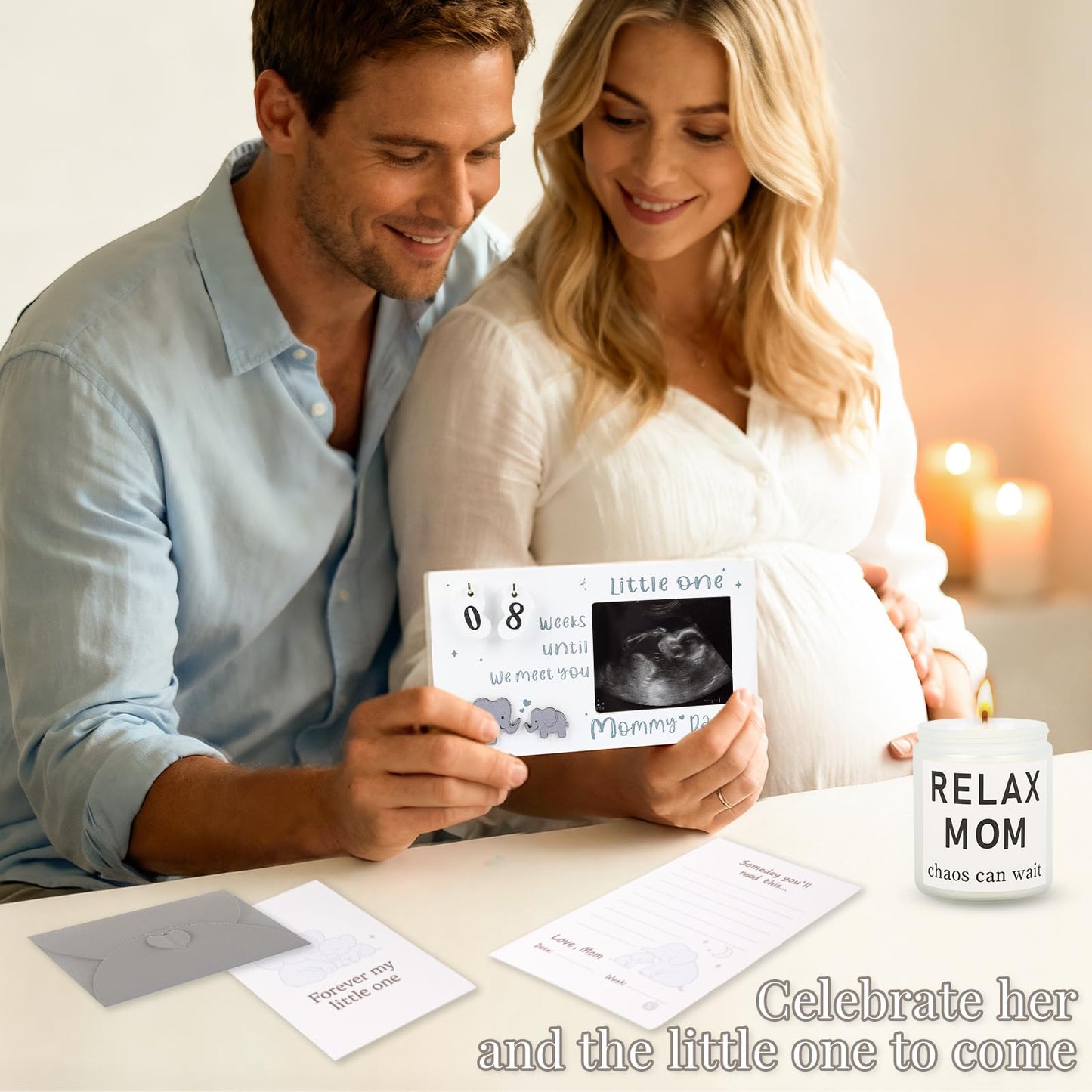 DAMCONME Pregnant Mom Gifts for Mom to Be – Thoughtful Pregnancy Gift Box with Self Care and Keepsakes, Ideal for First Mother’s Day or Gift for Pregnant Wife