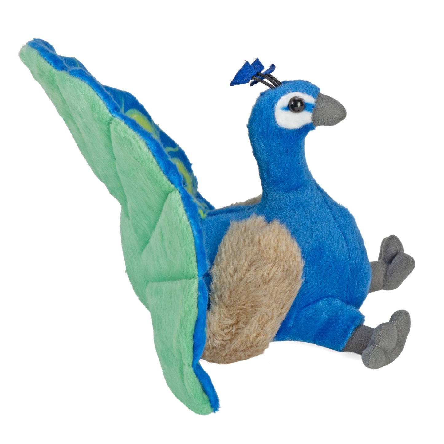 Wild Republic Peacock Plush, Stuffed Animal, Plush Toy, Gifts for Kids, Cuddlekins 12 Inches