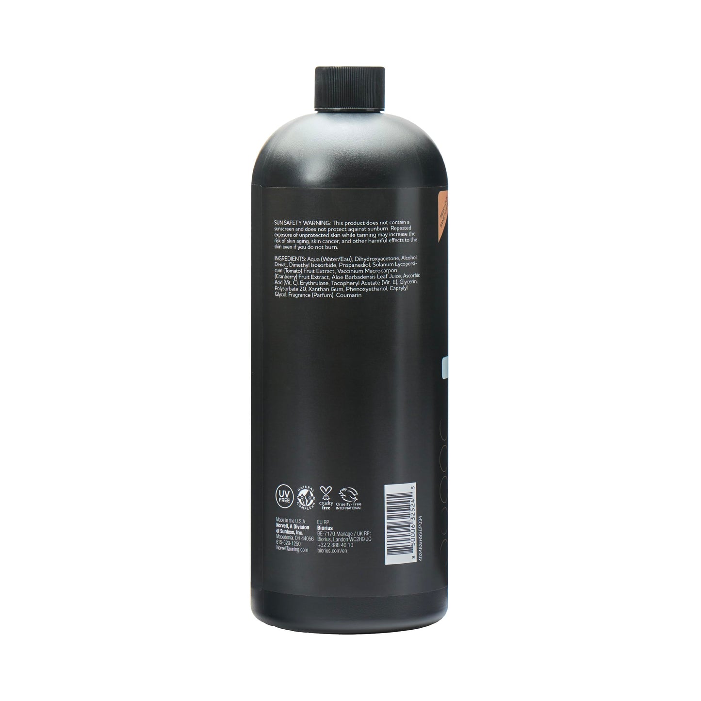 Norvell Premium Sunless Tanning Solution - Clear Plus, 1 Liter