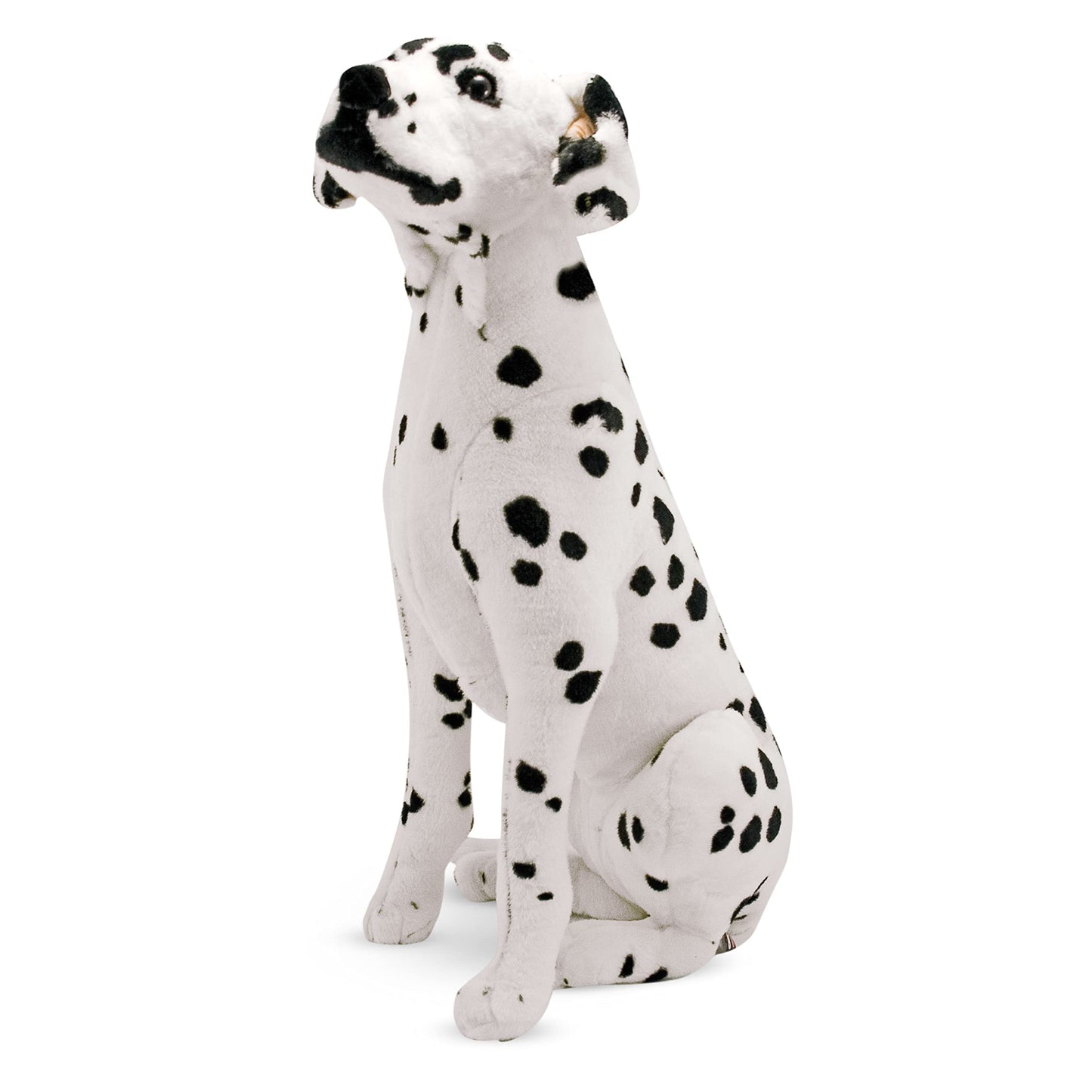 Melissa & Doug Giant Dalmatian - Lifelike Stuffed Animal Dog (Over 2 feet Tall) Extra Large Stuffed Animals, Plush Dalmatian Dog for Ages 3+