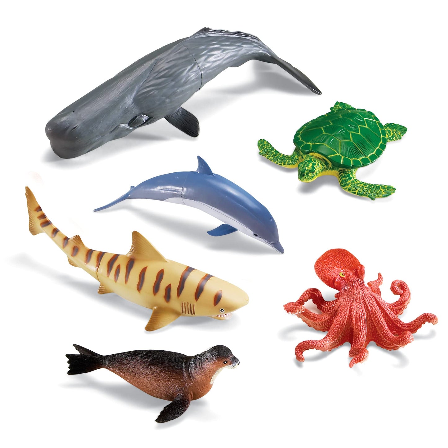 Learning Resources LER0696 Jumbo Ocean Animals