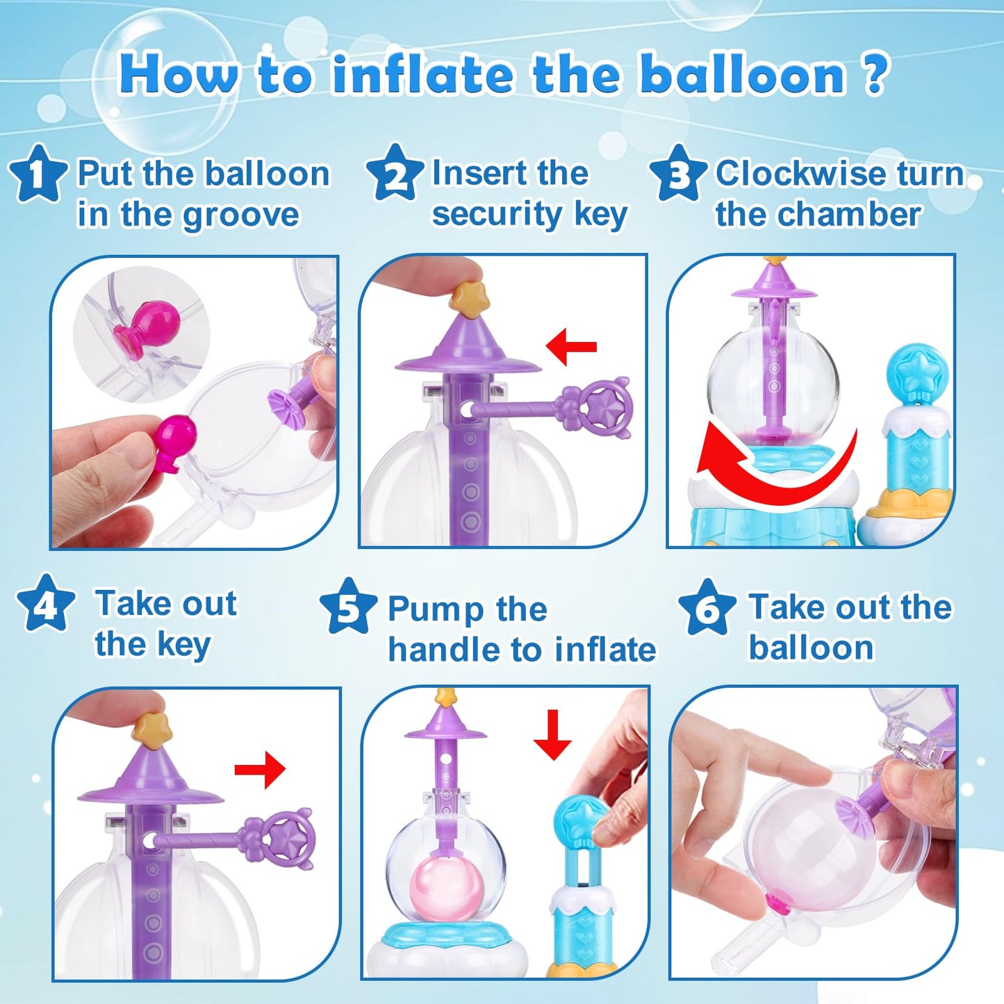 Princess Blue DIY Balloon