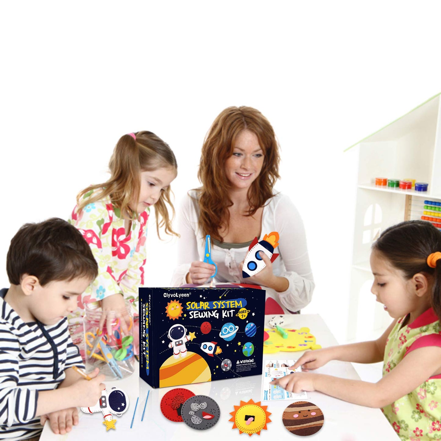 CiyvoLyeen Solar System Sewing Craft Kit