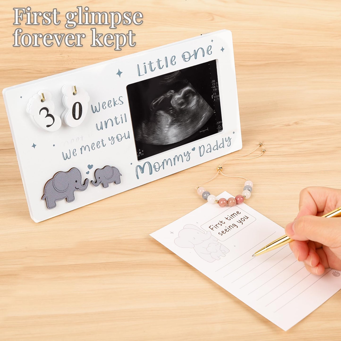 DAMCONME Pregnant Mom Gifts for Mom to Be – Thoughtful Pregnancy Gift Box with Self Care and Keepsakes, Ideal for First Mother’s Day or Gift for Pregnant Wife