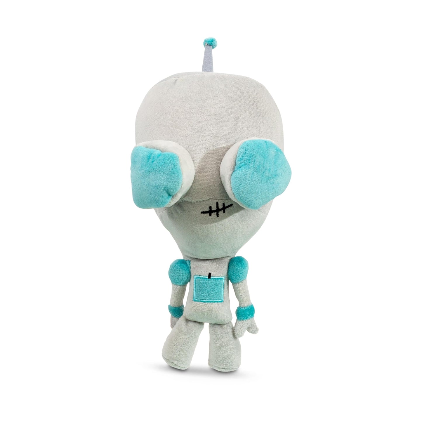 Invader Zim GIR With Removable Costume 10-Inch Collector Plush Toy, Large Soft Stuffed Animal