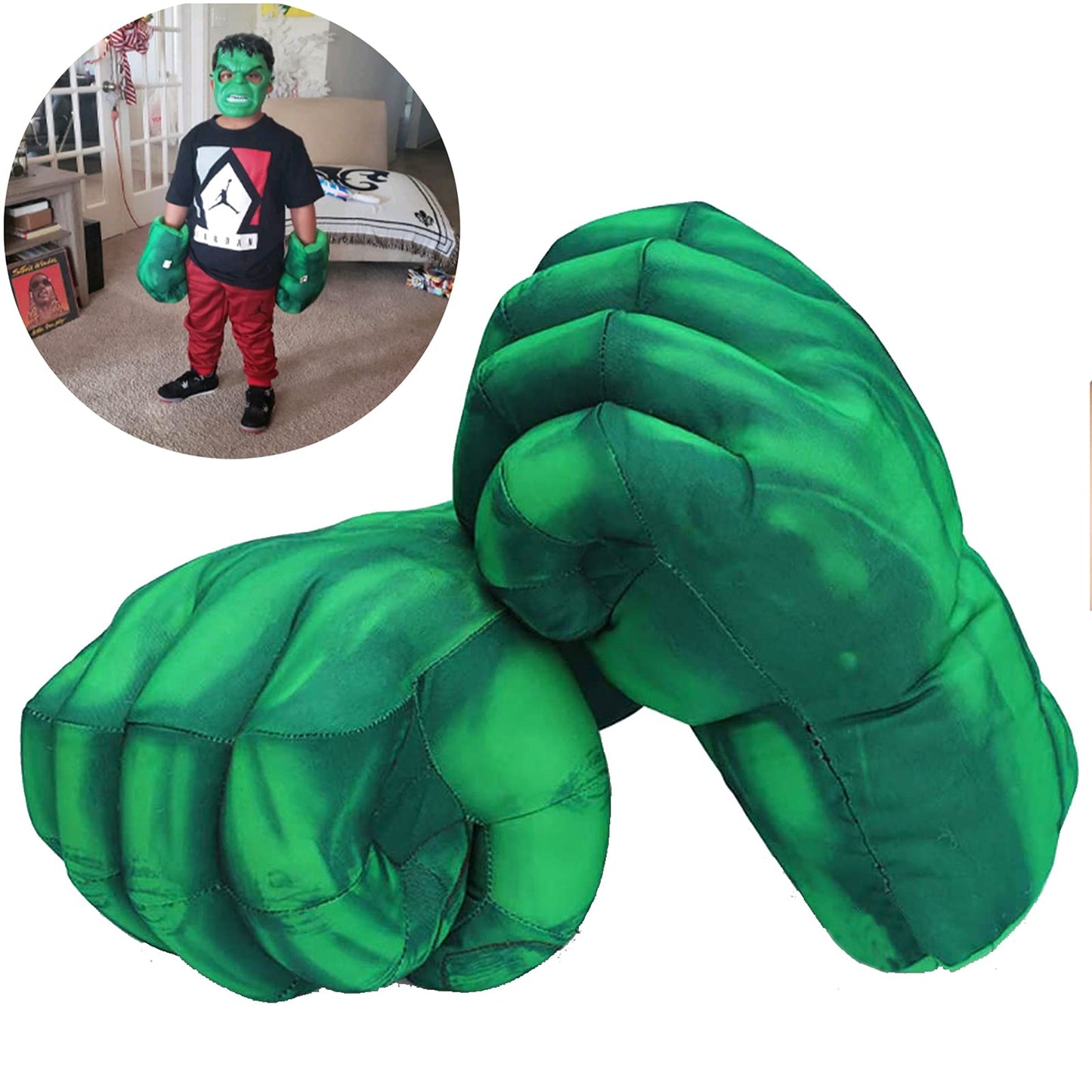 Superhero Hands Gloves Superhero Toy Fists Kids Soft Plush Superhero Costume Accessories