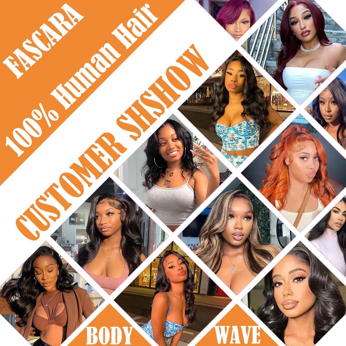 FASCARA 13x4 Body Wave Lace Front Wigs Human Hair Pre Plucked 180% Density HD Transparent Lace Frontal Wigs Human Hair for Women 9A Glueless Wig Human Hair with Baby Hair 18 Inch Natural Color