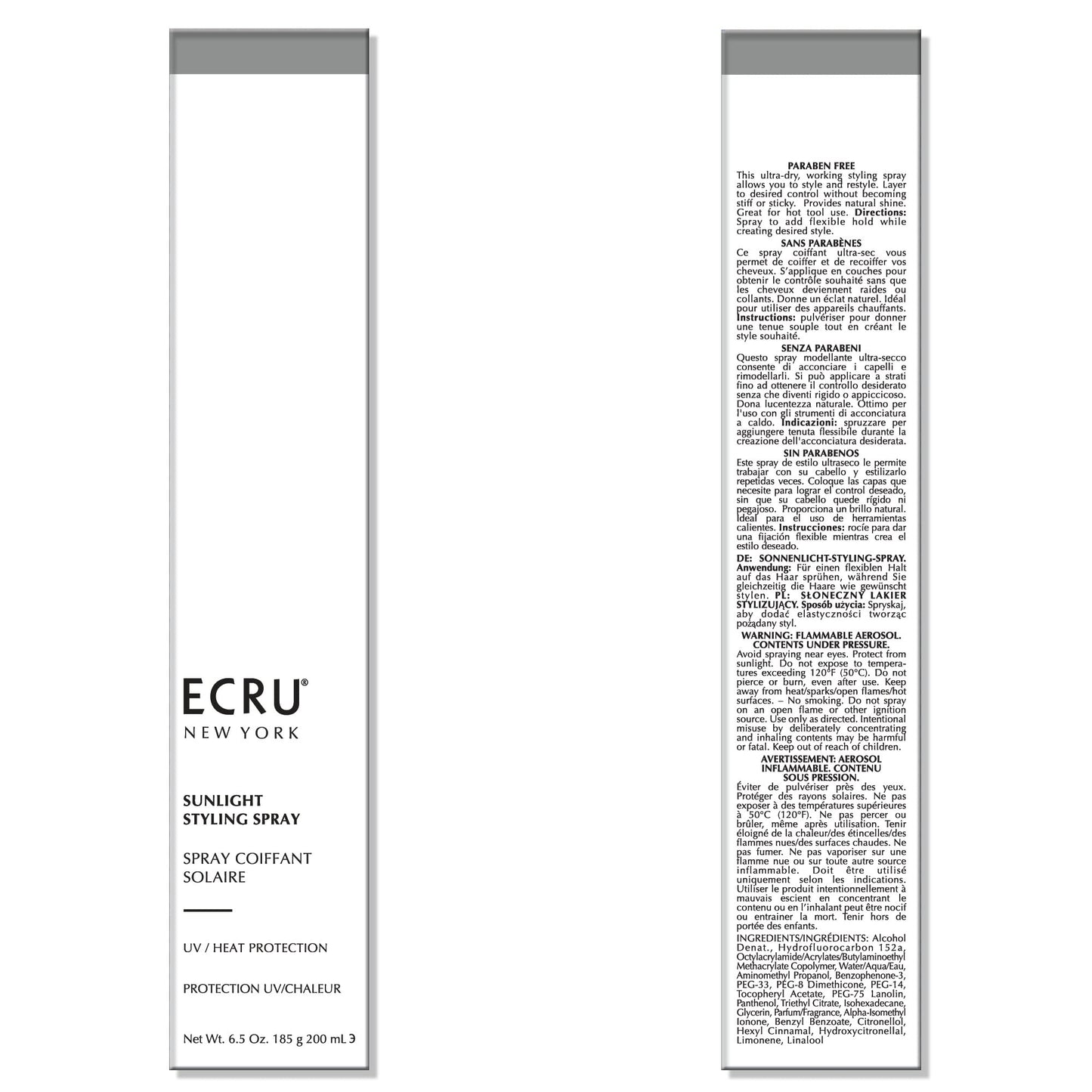 ECRU NEW YORK Sunlight Styling Spray 6.5oz
