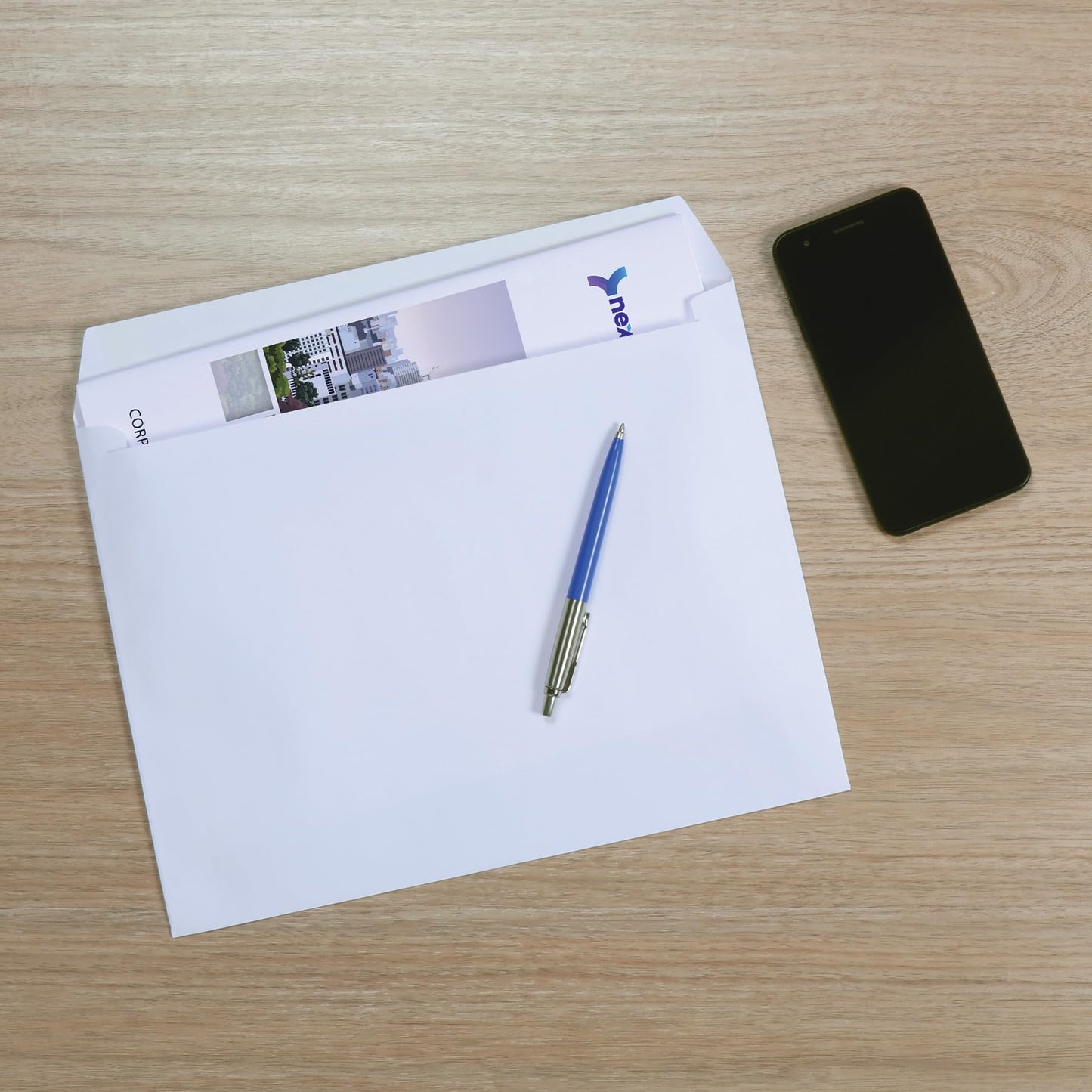 Quality Park Open-Side Booklet Envelope, Gummed, White, 9 x 12, 250 per Box, (37682)