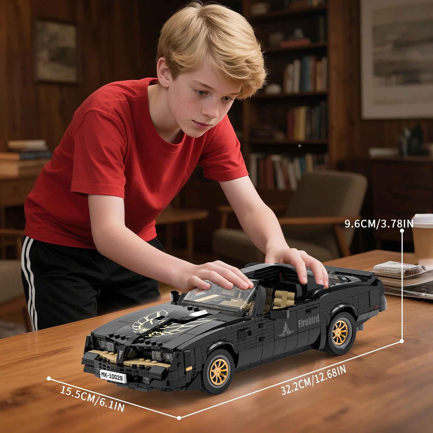 Mould King Classic Sport Car Building Sets, Creative Classic Cars for Teens Age 14+, Display Model for Home or Office Décor,10029 Cool Vehicles Model Toys Birthday Gifts for Adults,1557 PCS