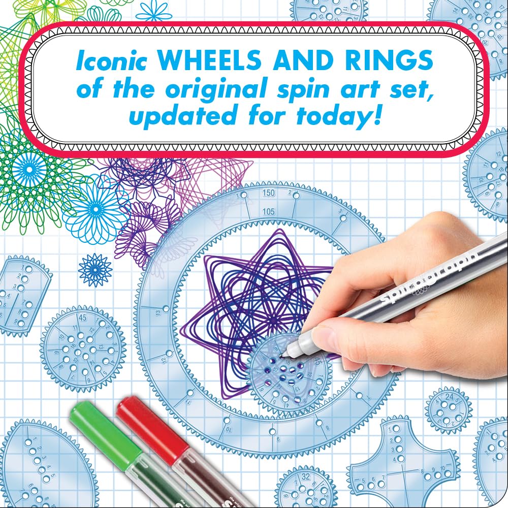 Kahootz Spirograph Deluxe Design Set