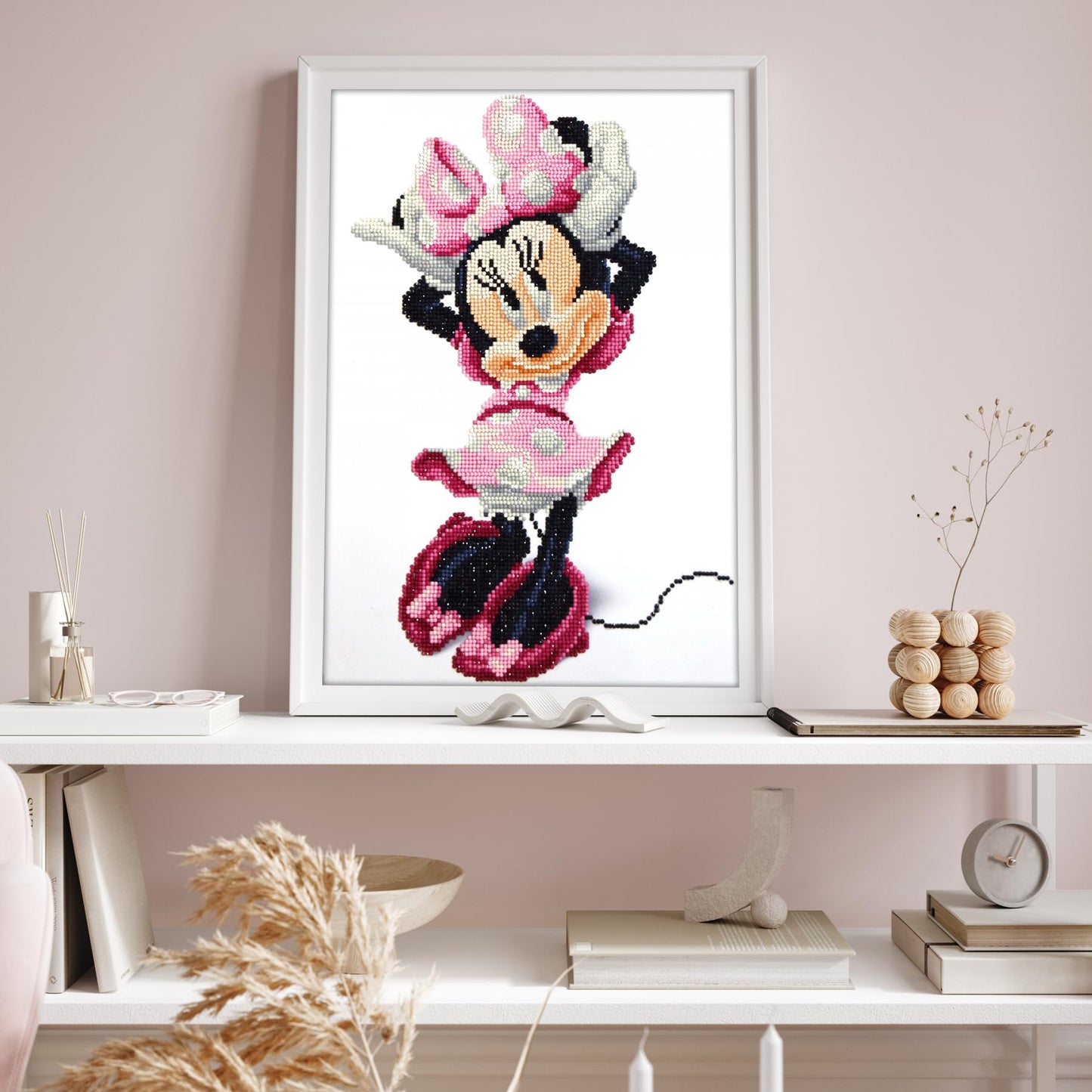 Pracht Creatives Hobby Diamond Art KIT Minnie, Colourful Mittel