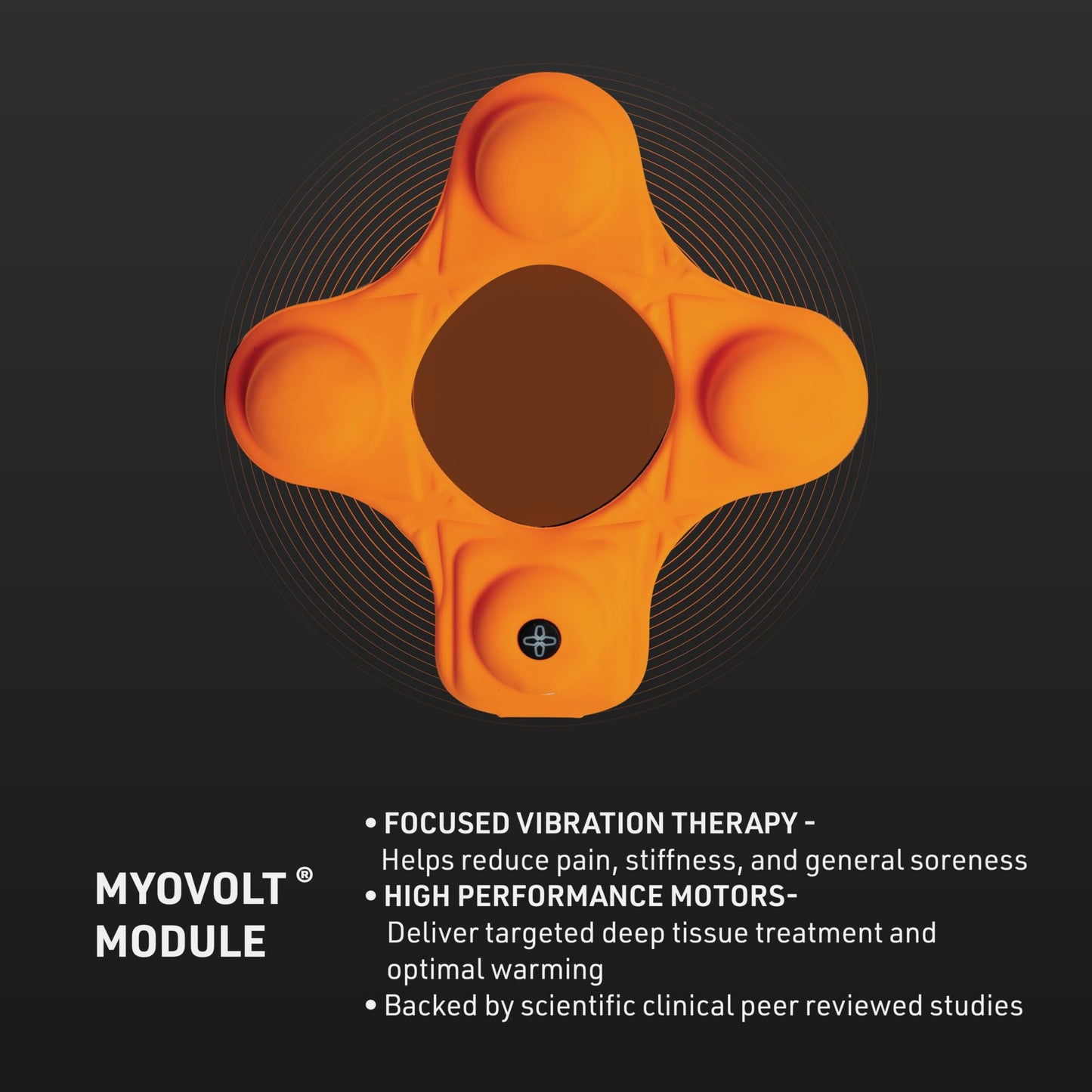 McDavid Myovolt Vibration Compression Leg/Knee/Calf/Thigh Wrap, Helps Reduce Pain, Soreness & Aid Muscle Recovery, Delivers Targeted Deep Tissue Treatment