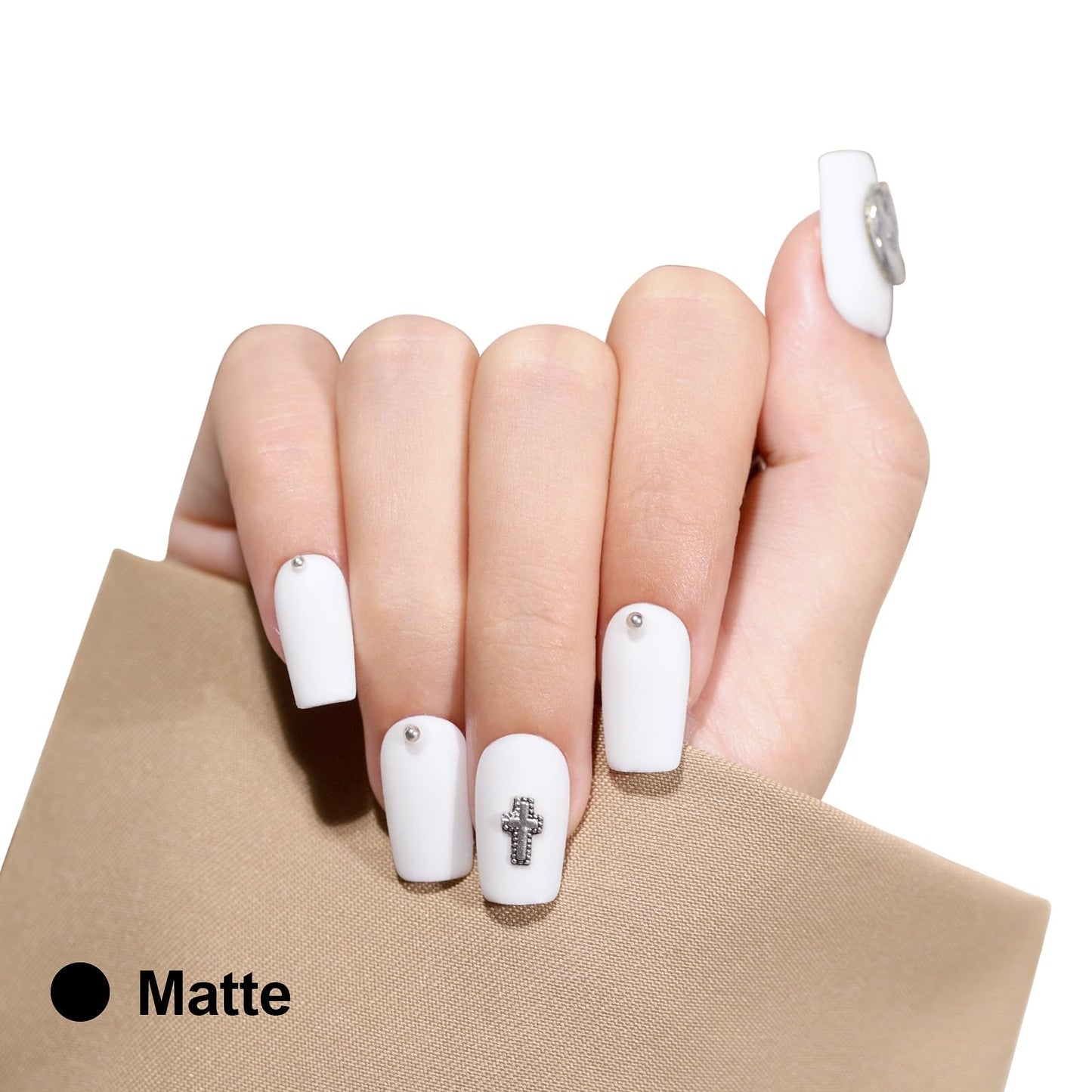 L'UGX Professional Nail Dust Collector with White Gel Nail Polish 15ml