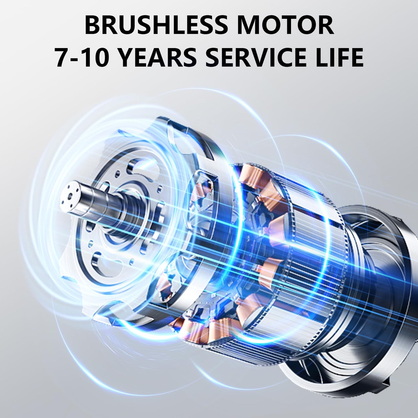 HRYCF Professional Car Vacuum Cleaner, 20000Pa Powerful Handheld Vacuum for Car Interior Cleaning, Portable Cordless Mini Vacuum with Brushless Motor & Crevice Tool for Car
