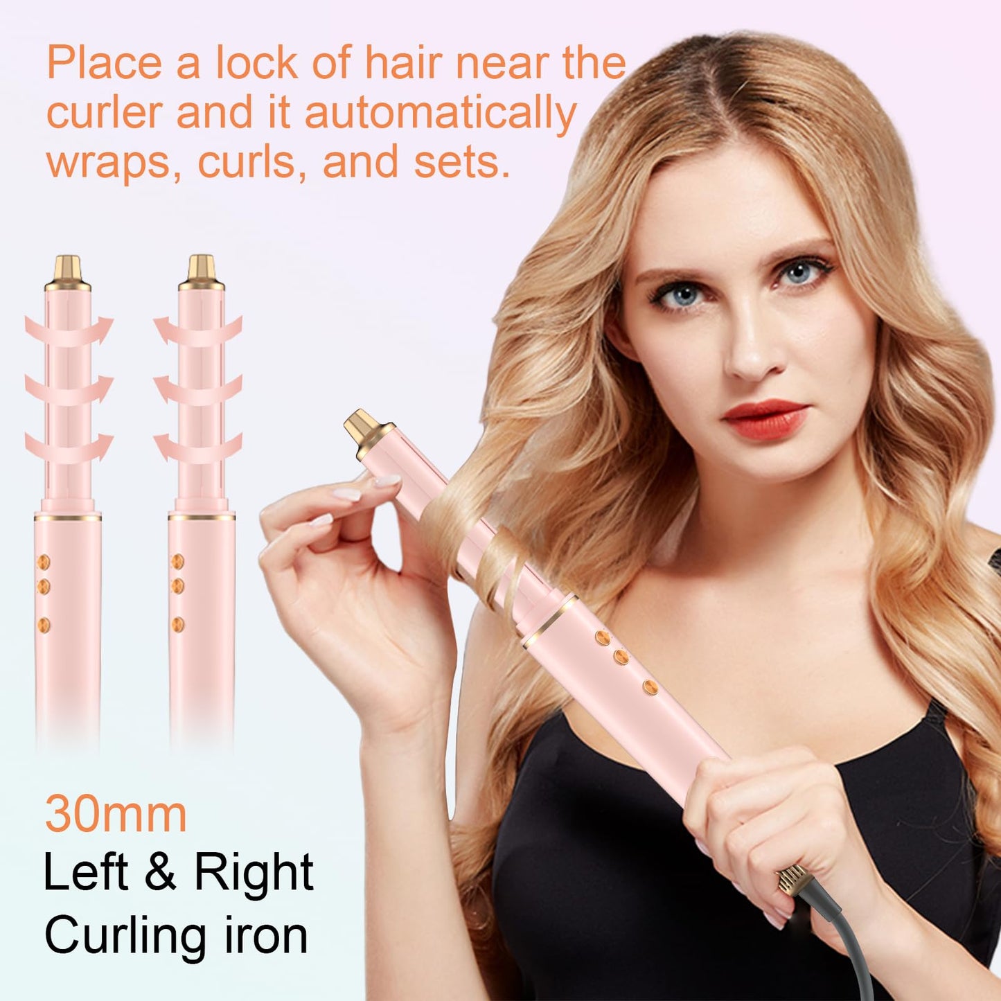 Hair Dryer Brush 5 in 1, JAOSOP Hair Styler, 110,000 RPM High-Speed Negative Ionic Hair Dryer Fast Drying, Professional Multi Blow Dryer Brush for Curling Volumizing Straightening Styling