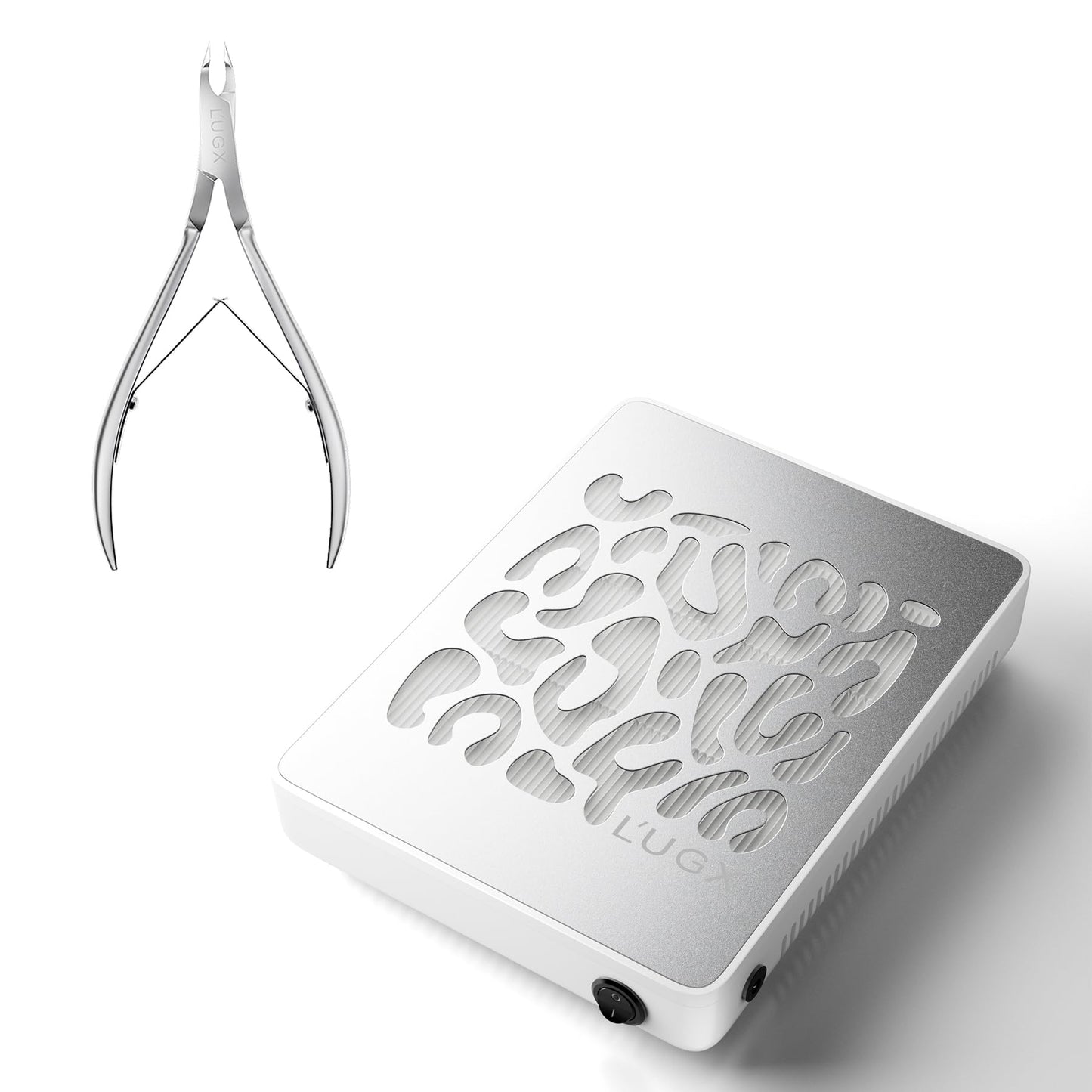 L'UGX Powerful Nail Dust Collector with Cuticle Trimmer