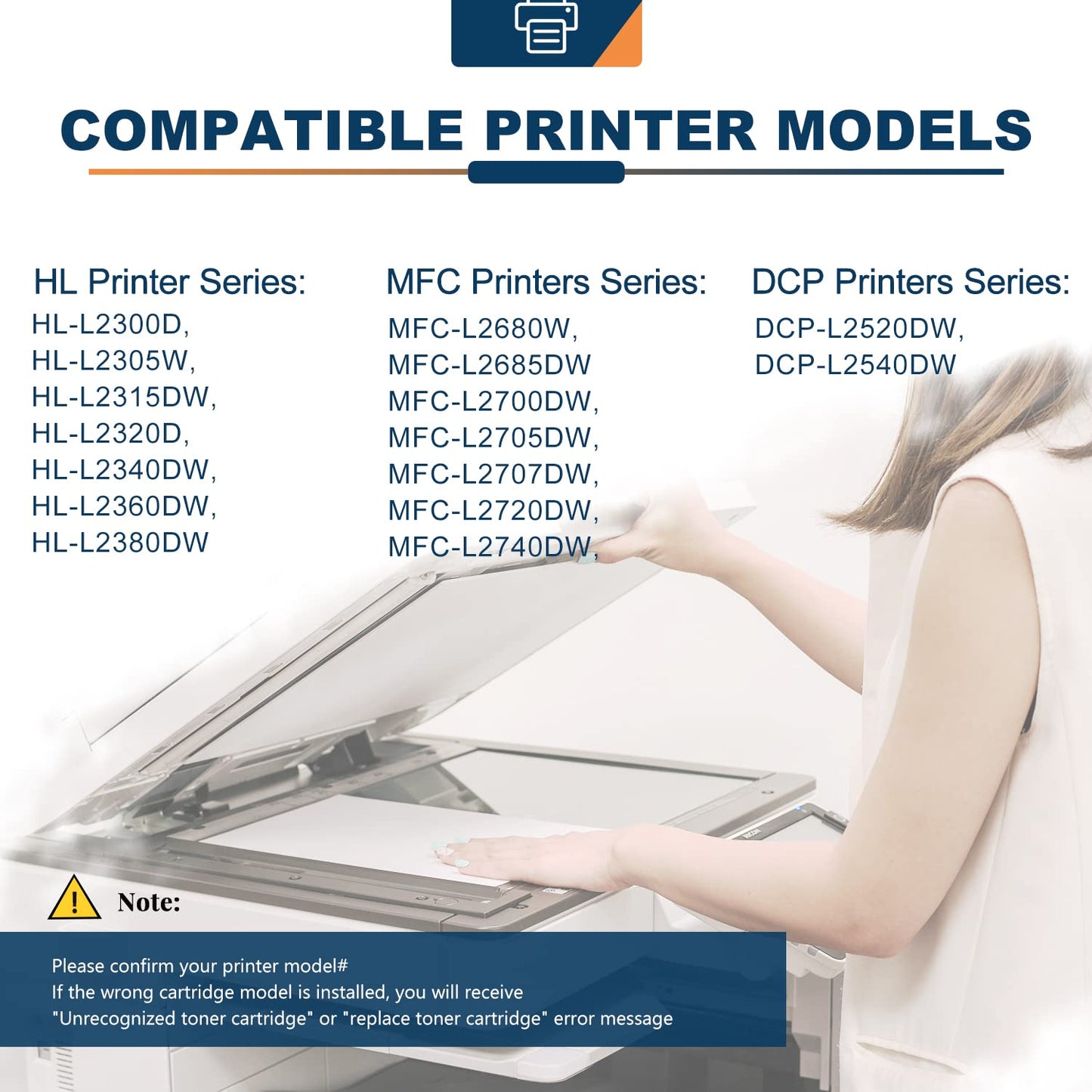 Ankink Compatible Toner Cartridge Replacement for Brother TN660 TN630 (Black,4 Pack) TN-660 630 to Use with MFC-L2700DW L2720DW L2740DW HL-L2300D L2320D L2360DW L2380DW DCP-L2540DW Printer