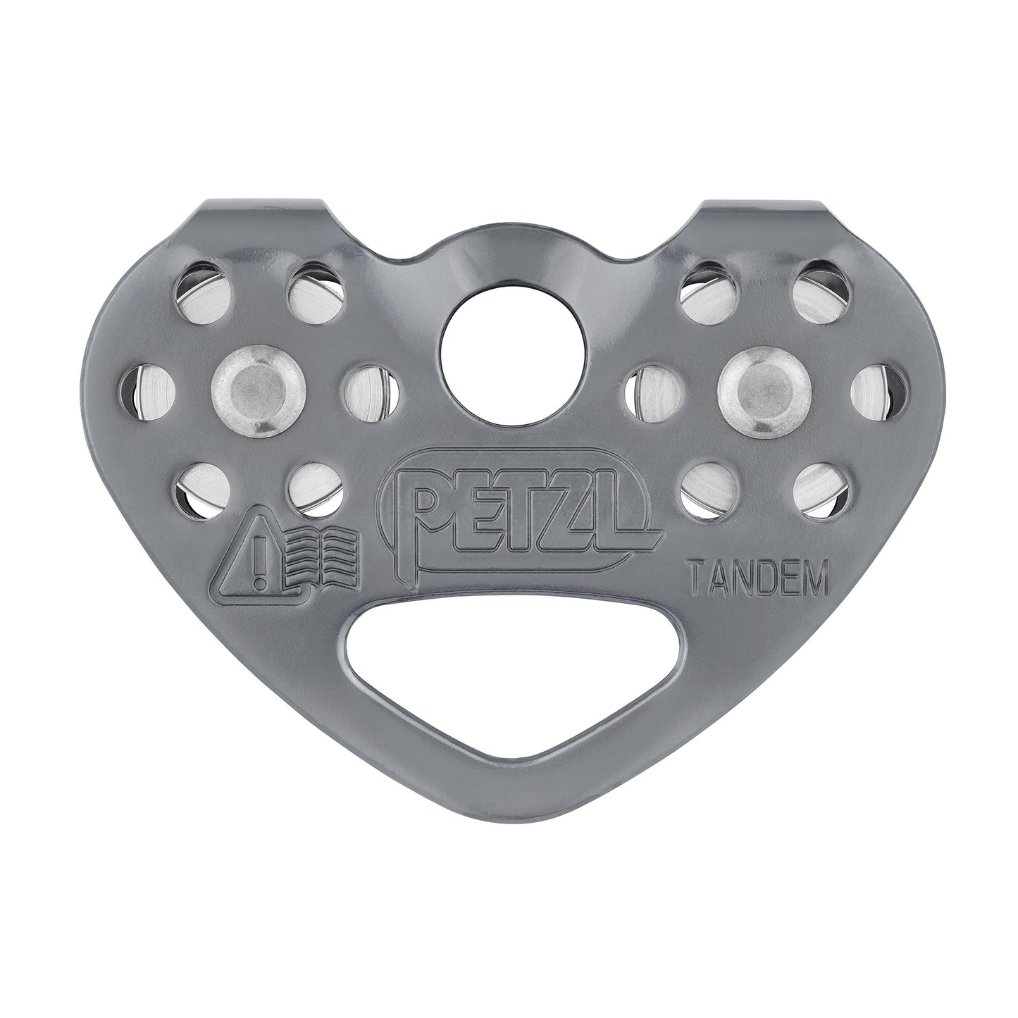 PETZL - Tandem Speed, Double Pulley for Travel Along Ropes and Cables