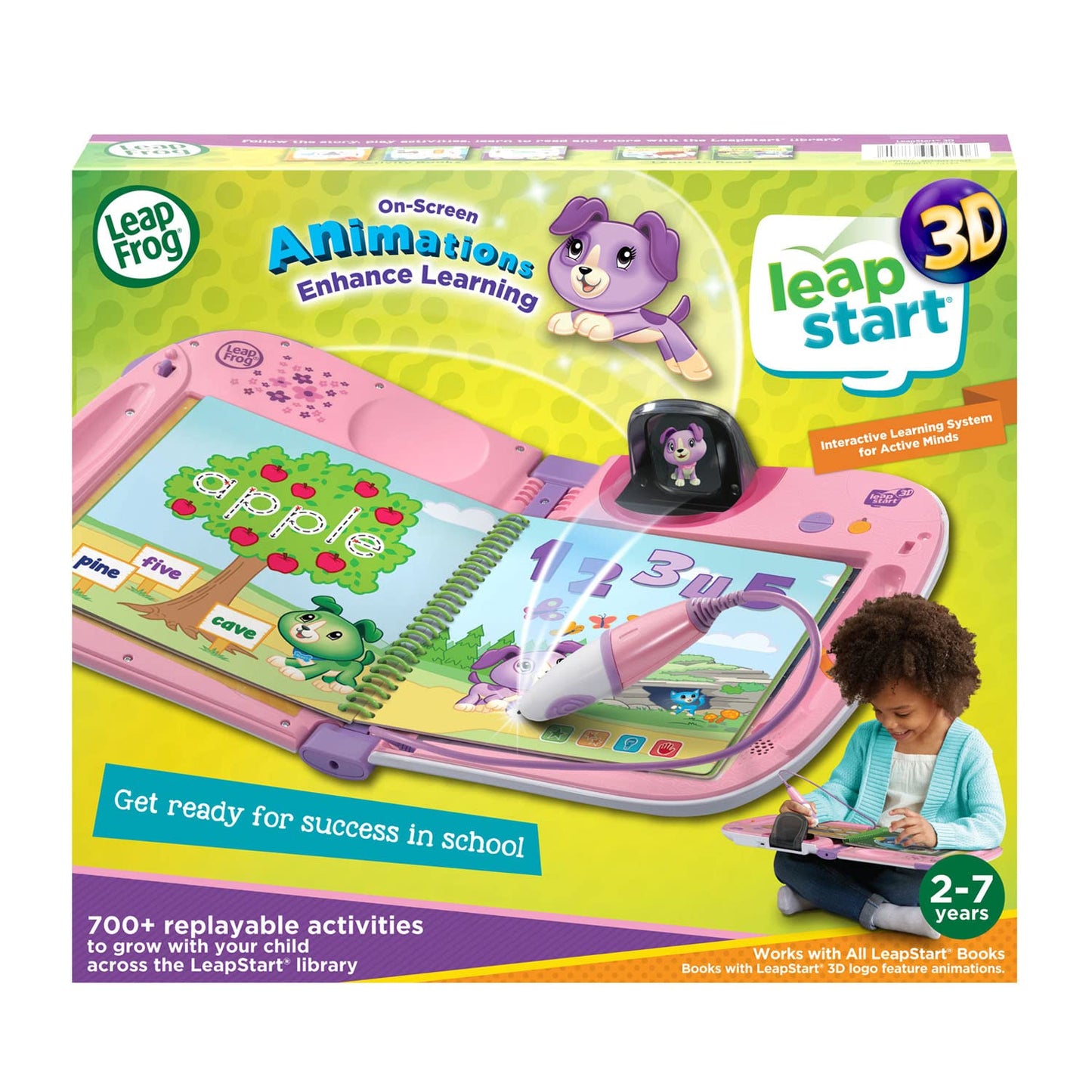LeapFrog LeapStart 3D Interactive Learning System, Violet