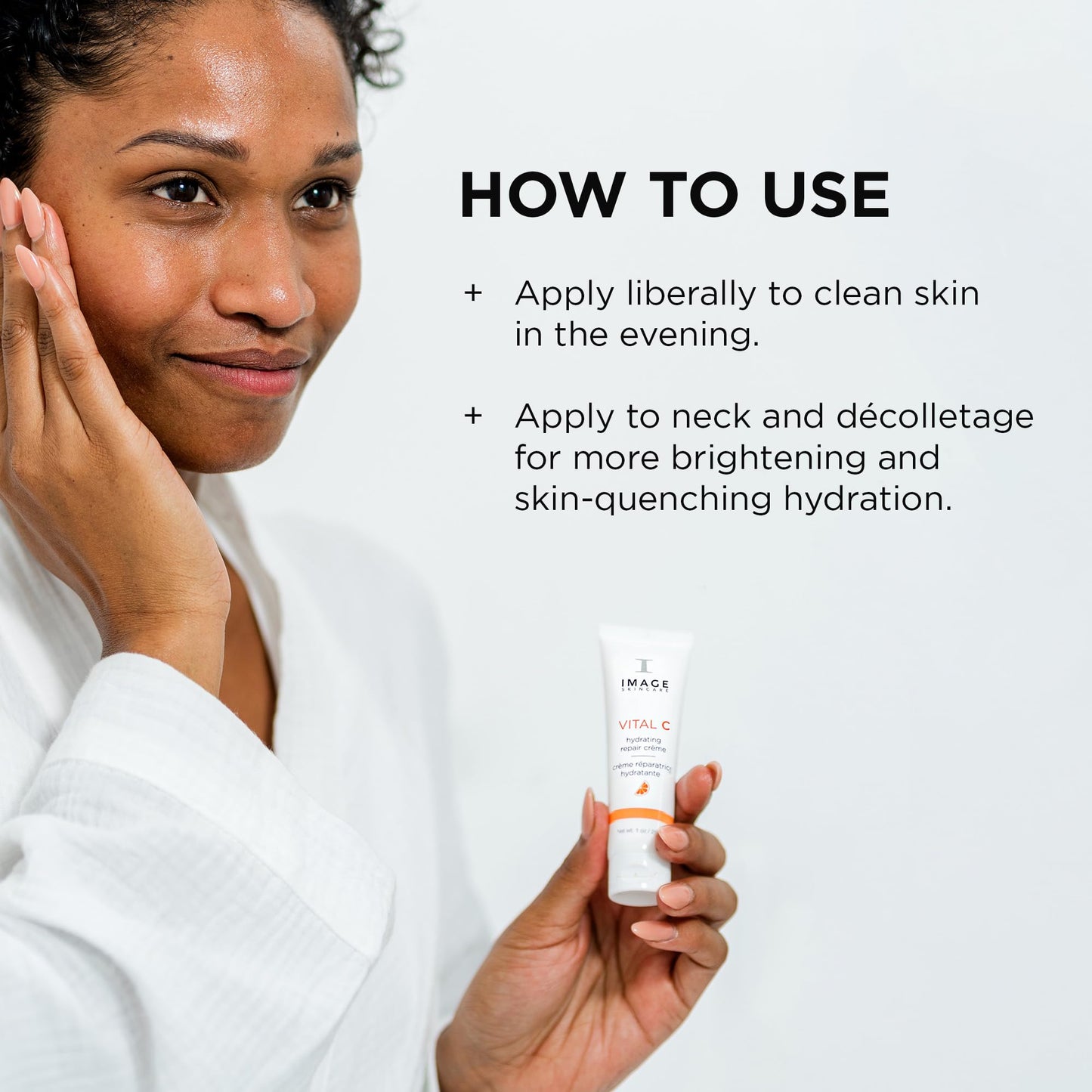 IMAGE Skincare, VITAL C Hydrating Repair Crème, Face Night Cream with Hyaluronic Acid, Discovery Size, 1oz