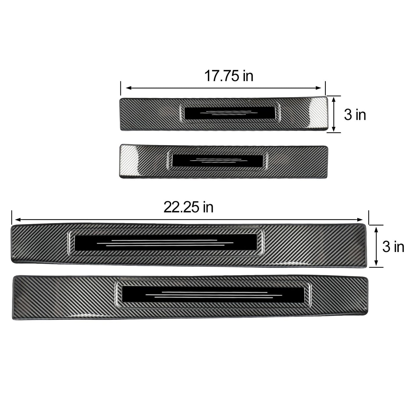 BILOPER Stainless Steel Door Sill Protector for Toyota Highlander 2020-2025 2026 Accessories Interior Door Entry Guard Cover Trim