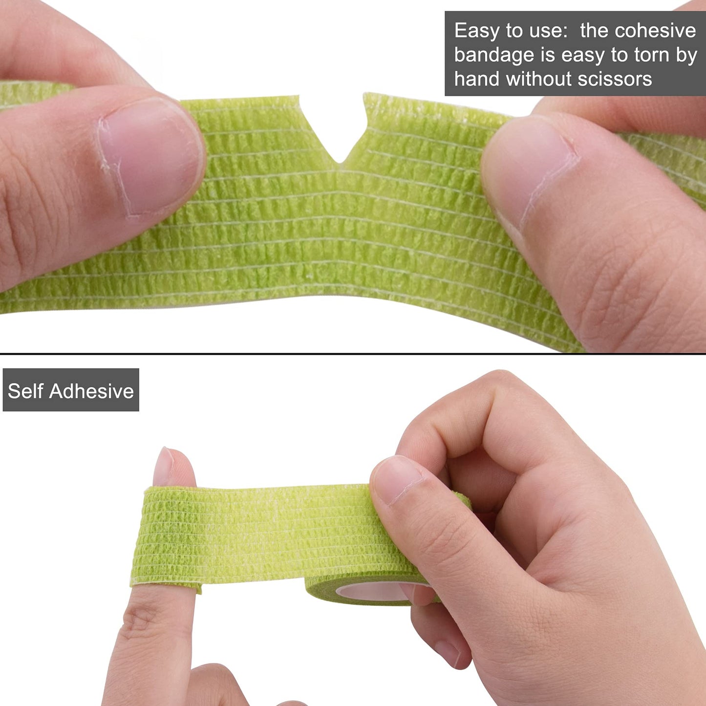 BQTQ 144 Rolls Self Adhesive Bandage Wrap 1 Inch Colorful Self Adherent Wrap Tape Sticky Bandage Athletic Wrap Self Adhesive Wrap for Sports Vet Wrist Ankle Sprains