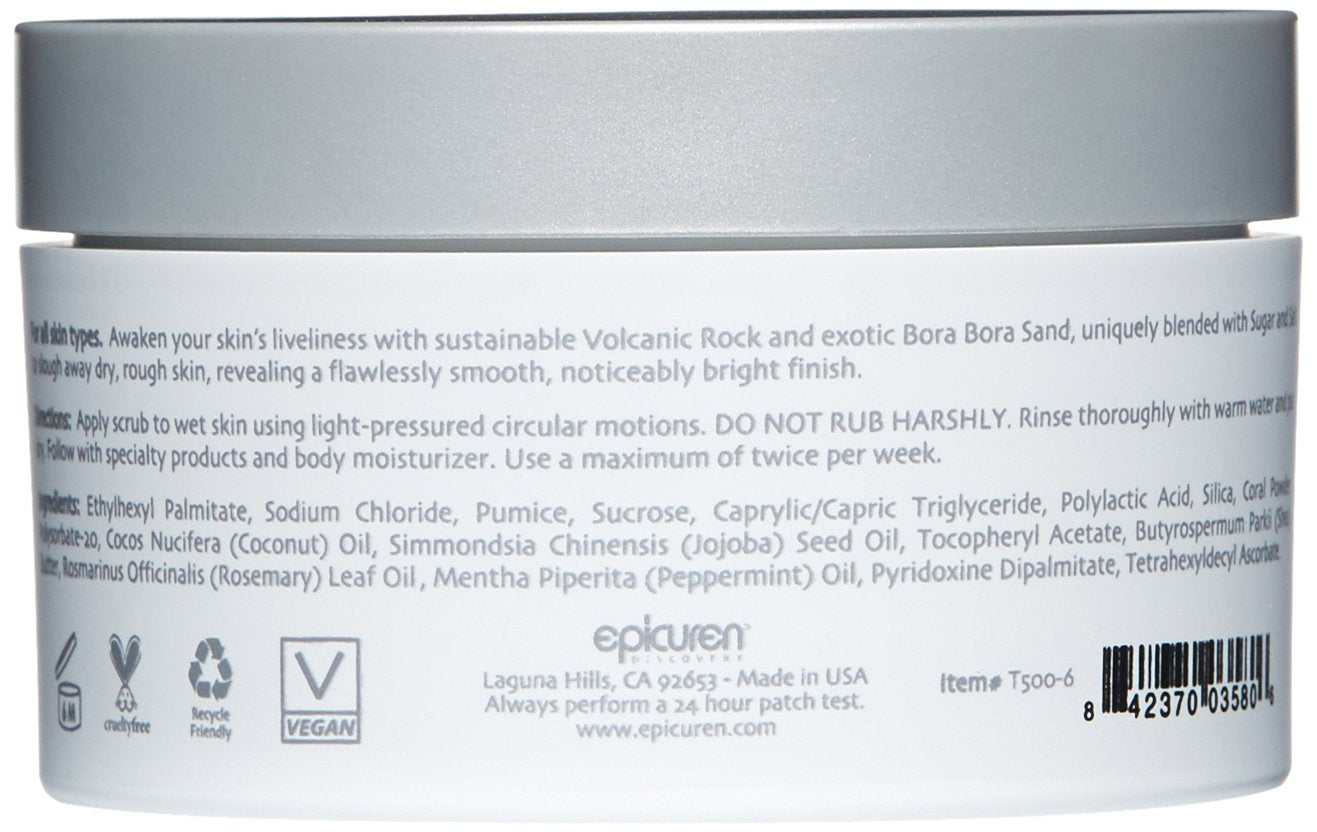 Epicuren Discovery Mint Renewal White Sand Body Polish, 6.7 oz.