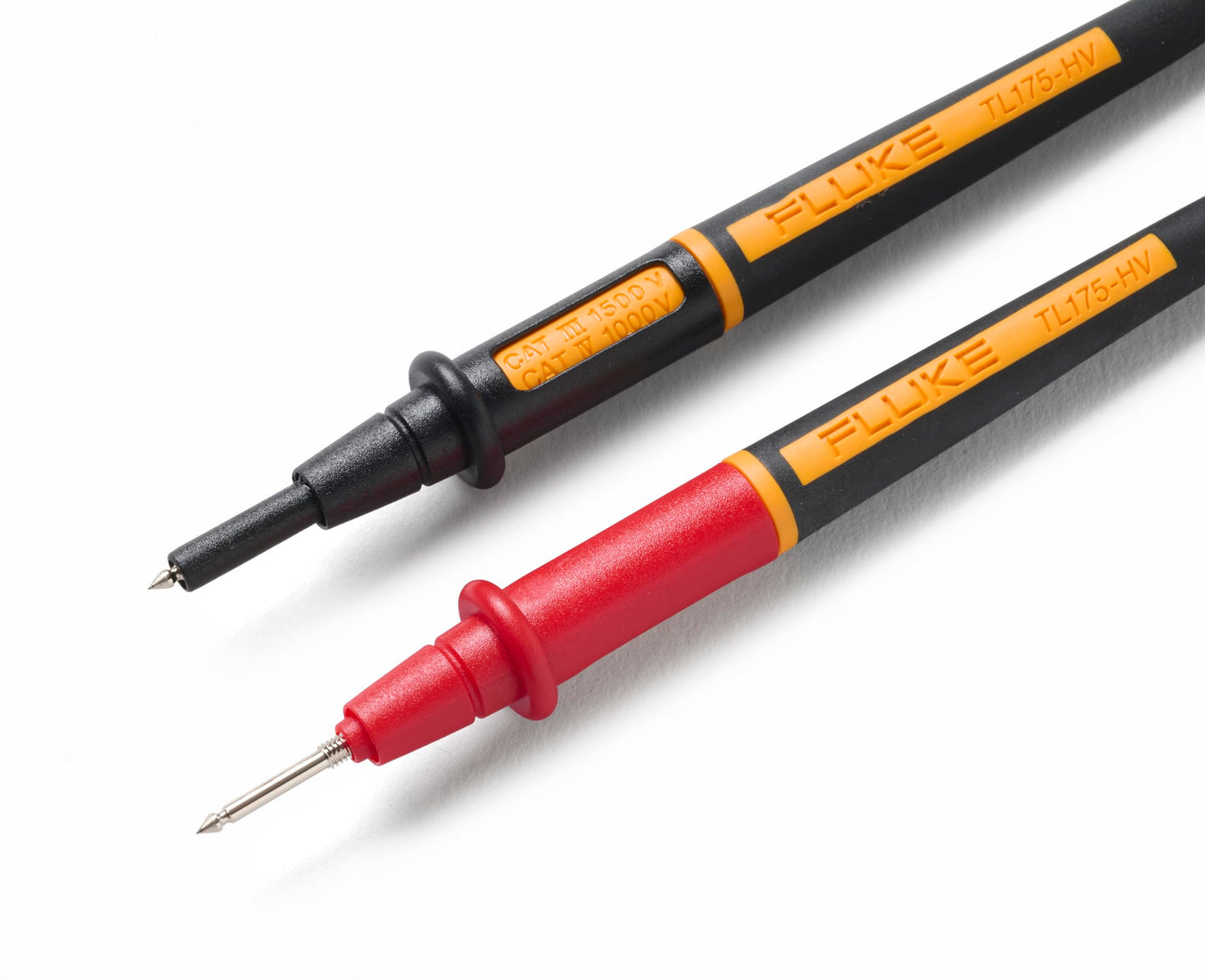 Fluke TL175-HV - CAT III 1500 V, TwistGuard Test Leads, 2MM Diameter Probe Tips