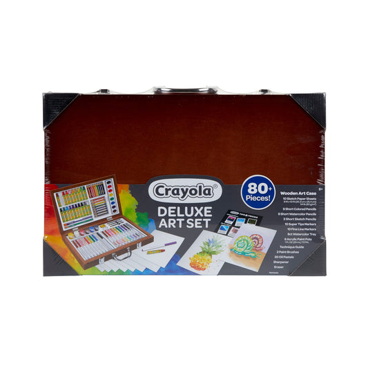 Crayola Wooden Deluxe Art Set, Arts & Crafts