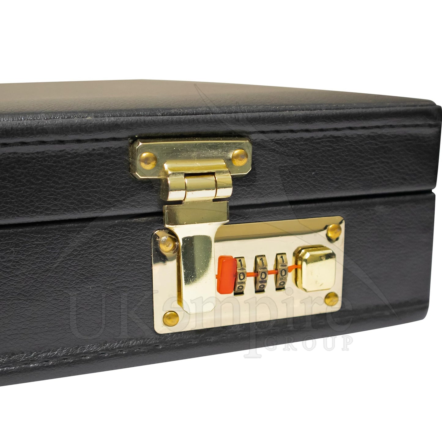 Premium Masonic Regalia Half Apron Hard Case Briefcase, Black Leather – Freemason Bags & Cases (Imitation Leather)