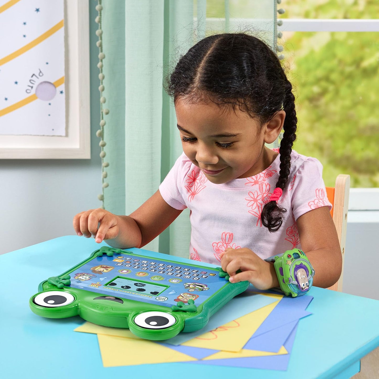 Leapfrog Toy Story 5 Explore and Learn Lilypad Educational ABC Game for Toddlers 3-5