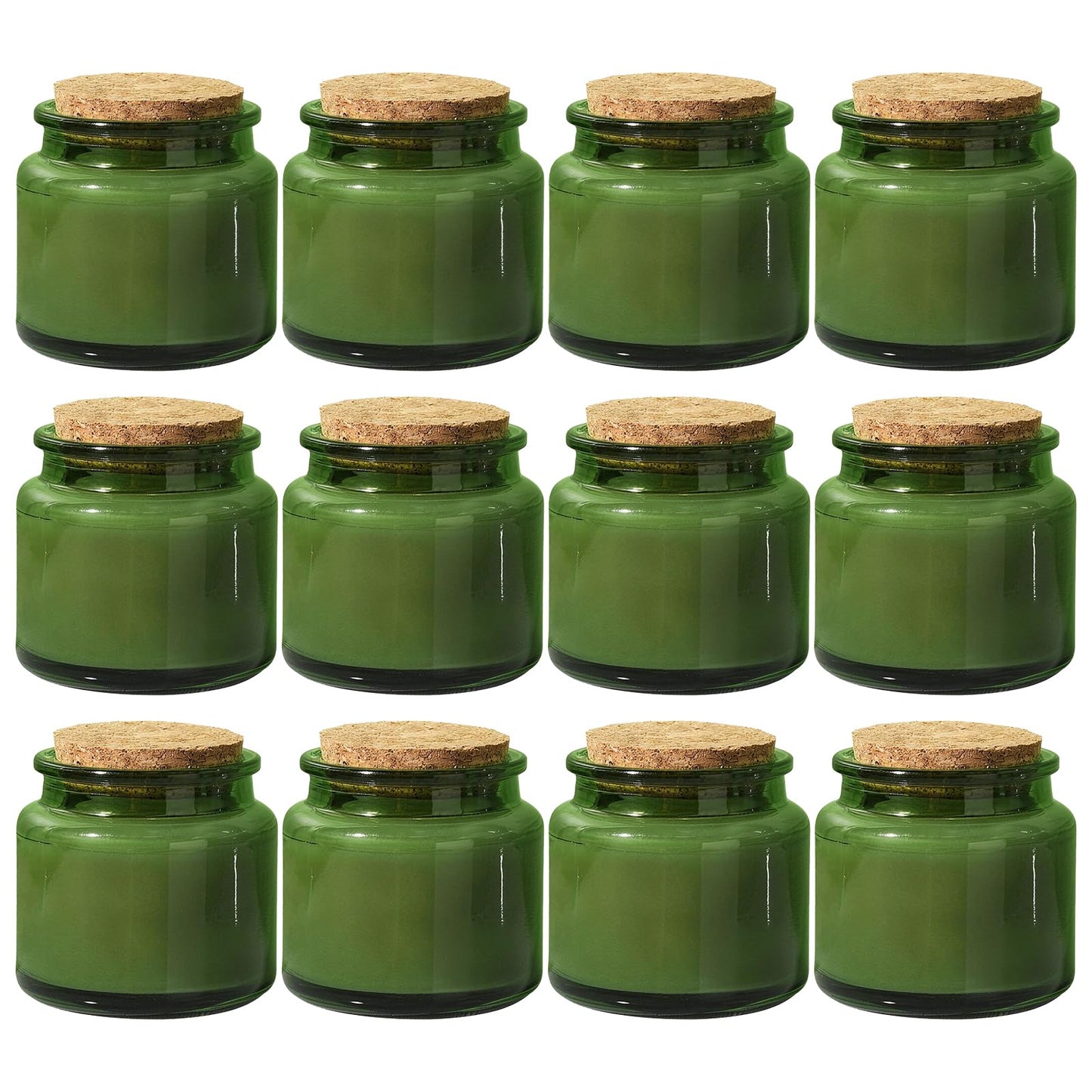 Veiuwa 12-Pack 4oz Citronella Candles Outdoor in Reusable Tins– Long-Burning Ambiance Candles for Patio, Garden, Yard, Camping, Parties Outdoor Déco