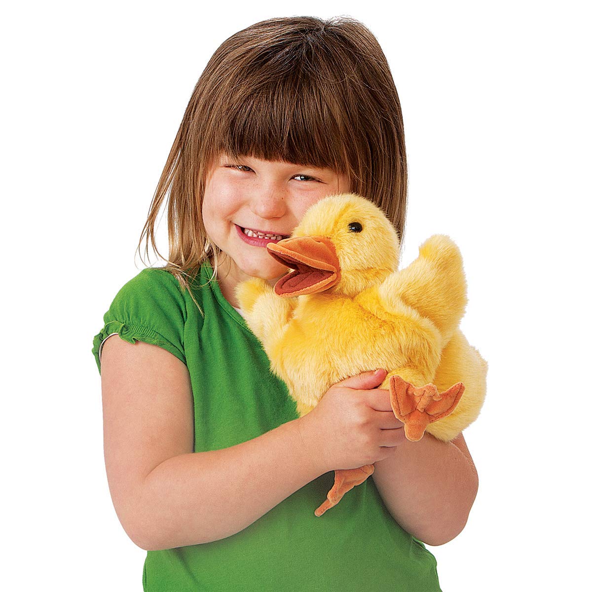 Folkmanis Puppets Duckling Hand Puppet, Yellow