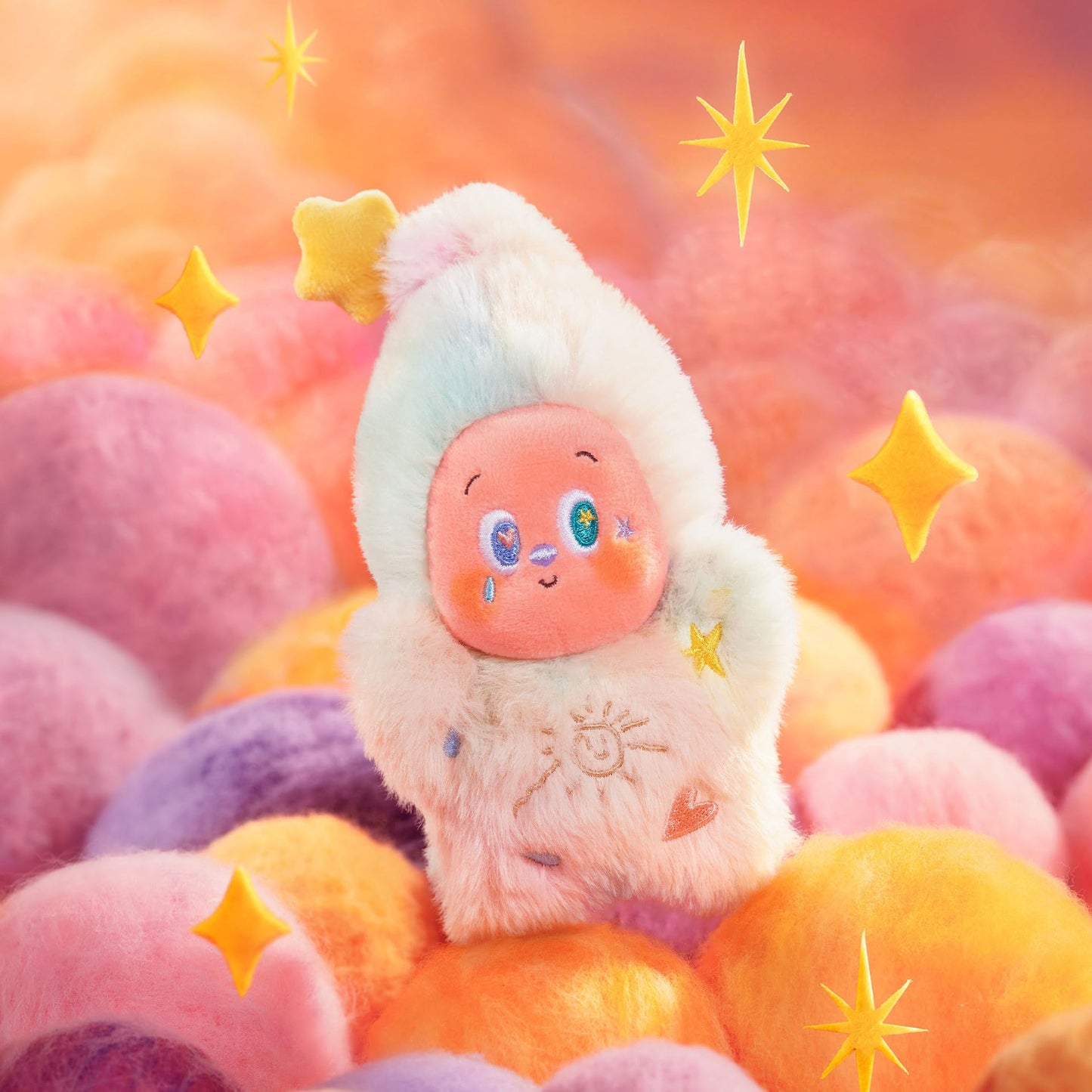POP MART Twinkle Twinkle Sweet Dreams Forecast Series-Plush Pendant Blind Box, Collectible Toys Home Decorations, Holiday Birthday Gifts for Girls and Boys, Single Box