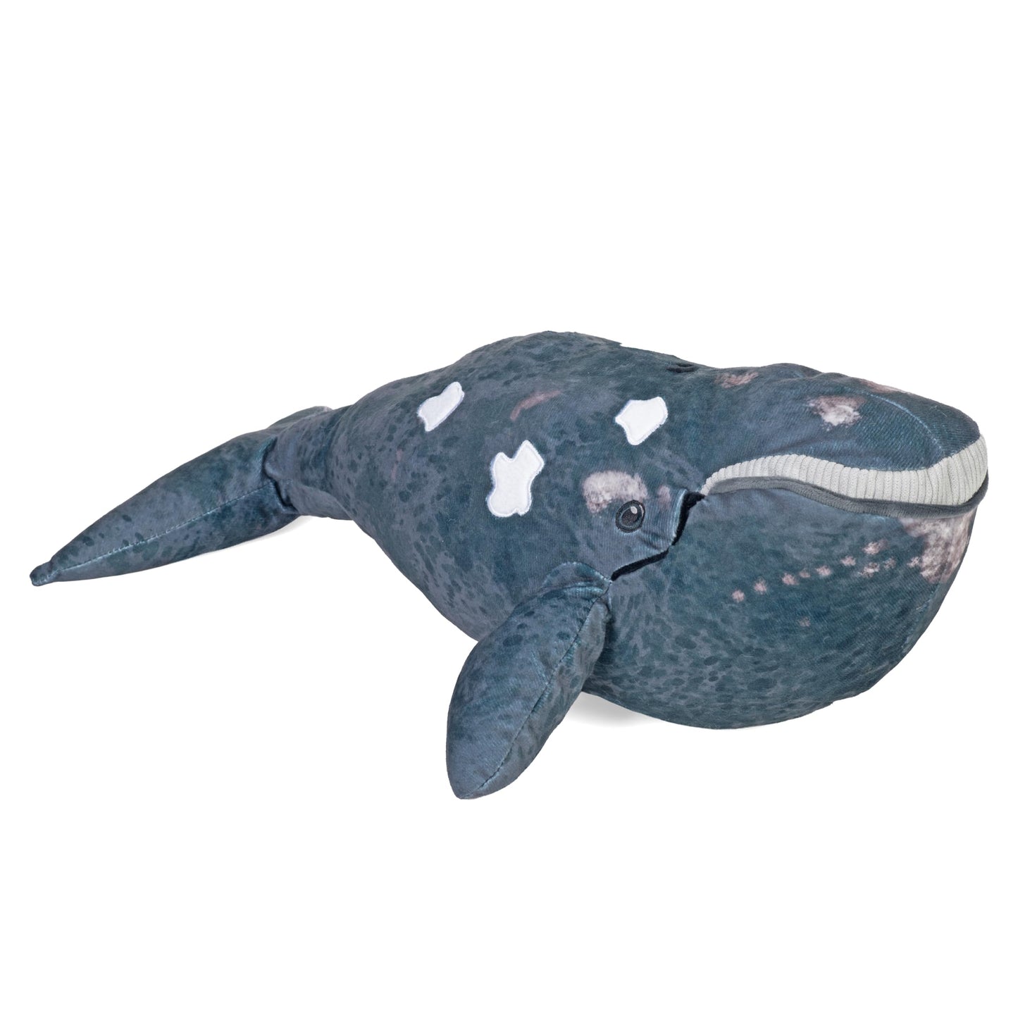 Wild Republic Cuddlekins Eco Northern Right Whale, Stuffed Animal, 17 Inches, Plush Toy, Eco-Friendly