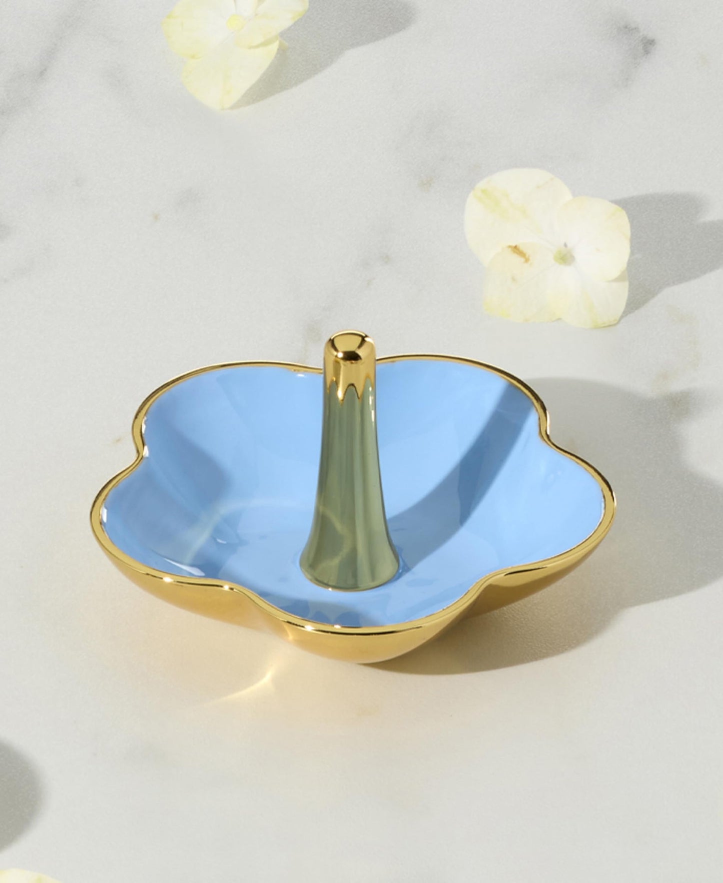 kate spade new york Make It Pop Metal Ring Dish, Blue