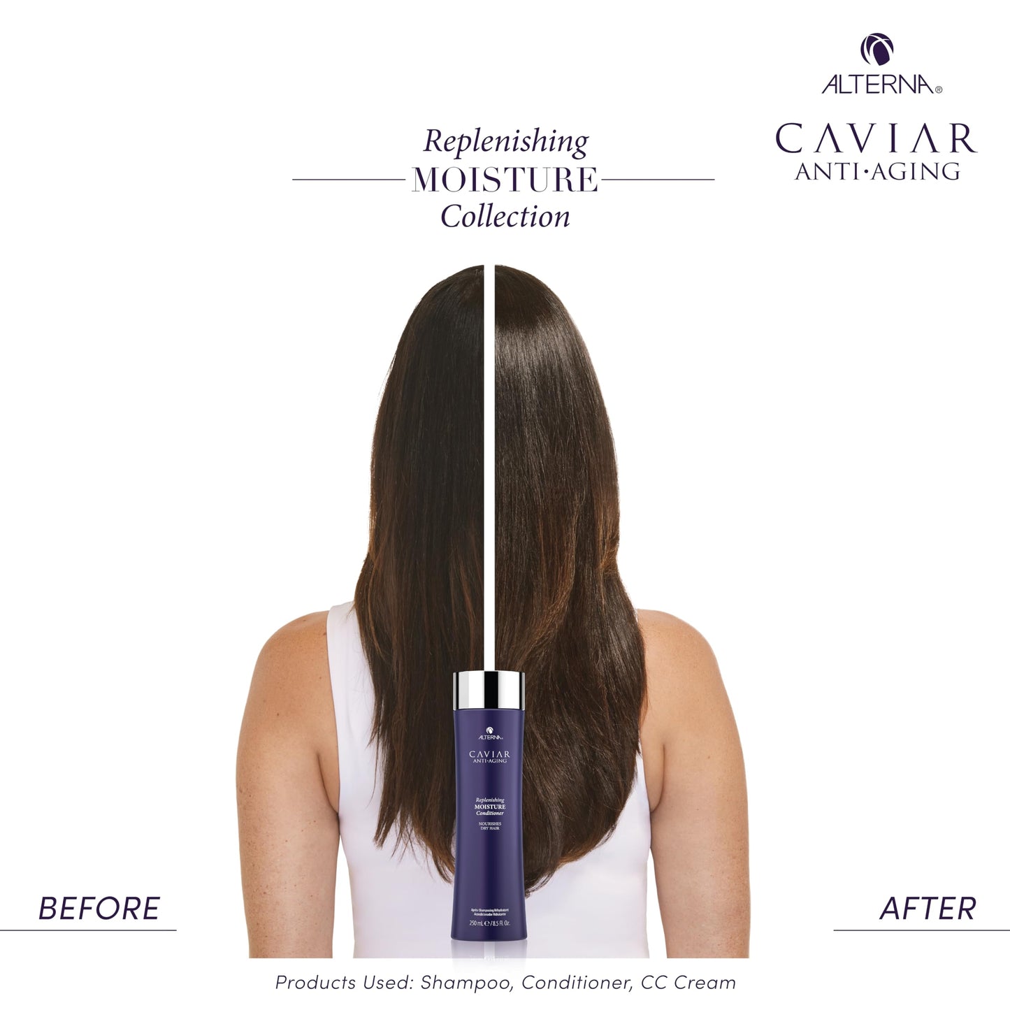 Alterna Caviar Anti-Aging Replenishing Moisture Conditioner, 8.5 Fl Oz (Pack of 1