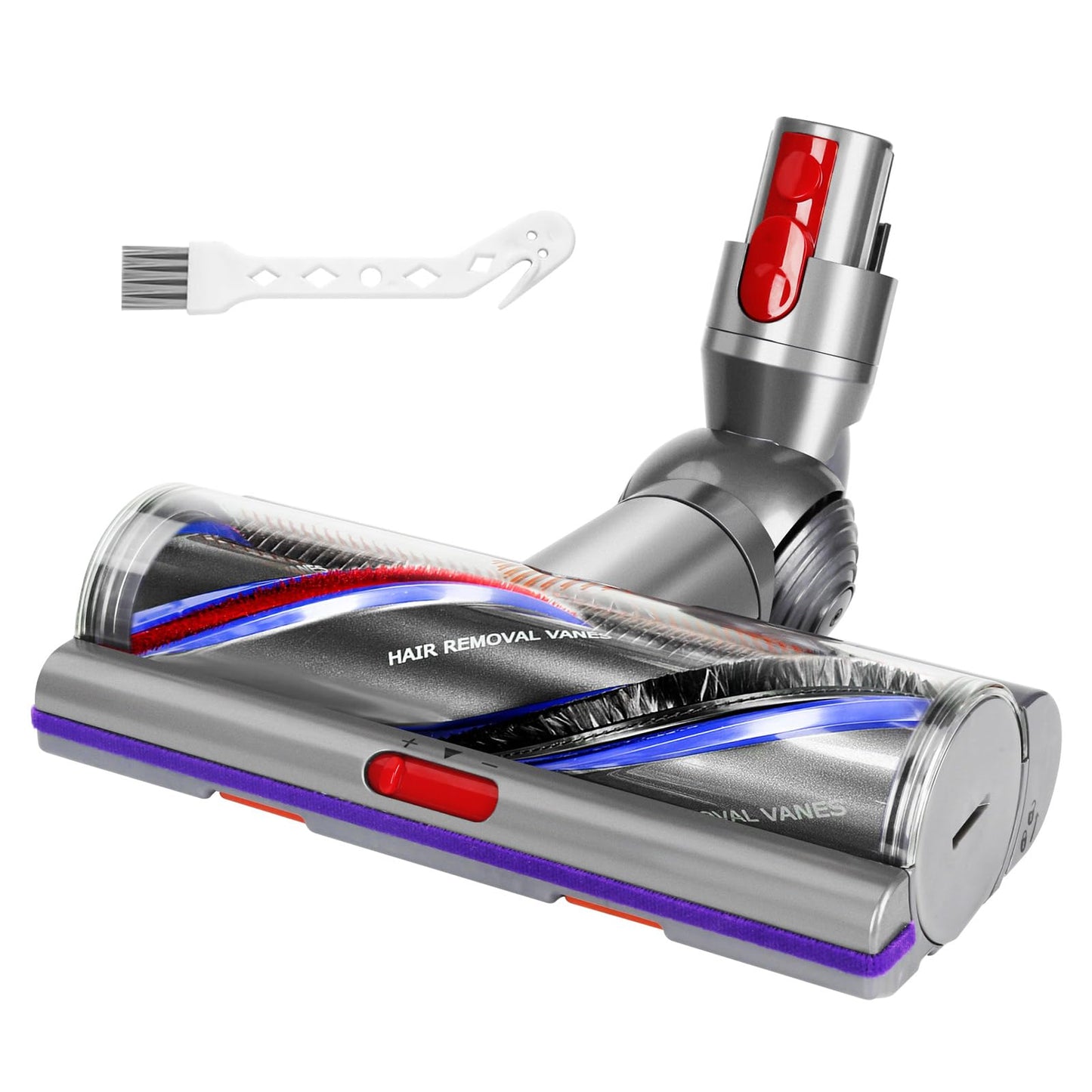 Lemige Upgrade V11 High Torque Cleaner Head Replacement for Dyson V11 V15 V10 SV12 SV14 SV15 SV17 SV22 SV27 SV28 SV47 Models, Vacuum Head Attachments for Dyson Parts & Accessories No. 970100-04 & 05