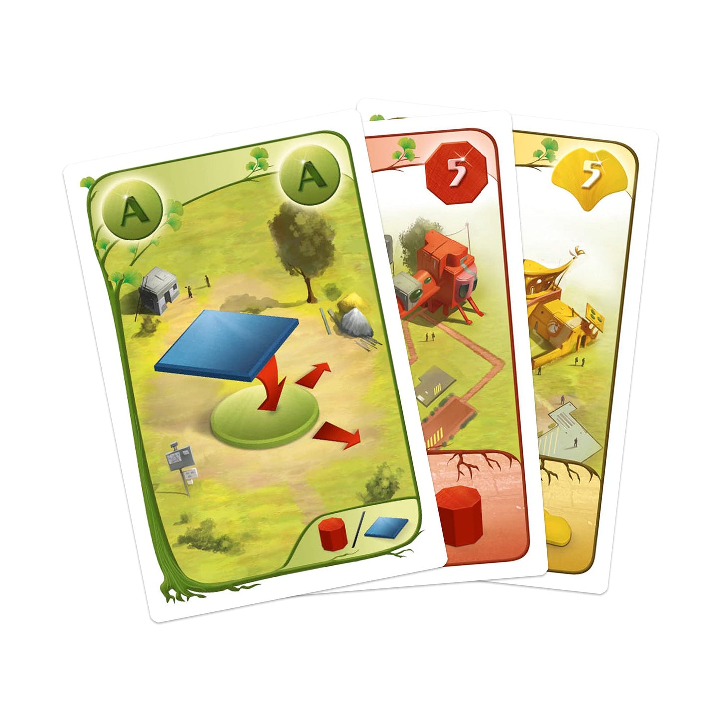 Pearl Games Ginkgopolis Board Game | Competitive Worker Placement Strategy Game for Adults and Kids | Ages 10+ | 1-5 Players | Average Playtime 45 Minutes | Made by Pearl Games
