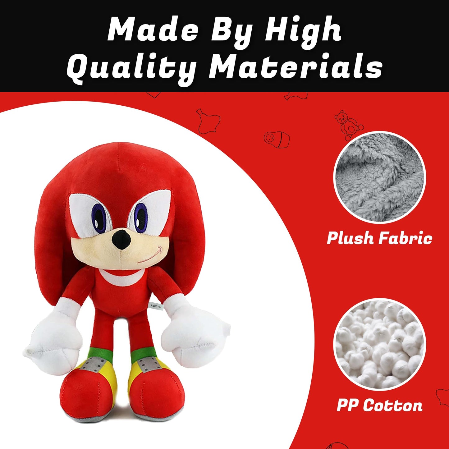 Plush Figures Stuffed Animal (Red)