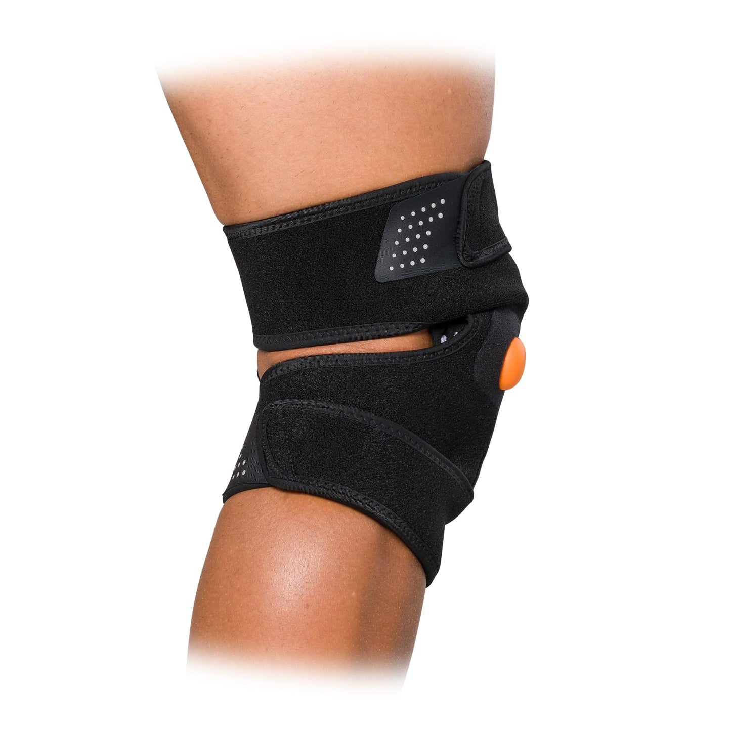 McDavid Myovolt Vibration Compression Leg/Knee/Calf/Thigh Wrap, Helps Reduce Pain, Soreness & Aid Muscle Recovery, Delivers Targeted Deep Tissue Treatment